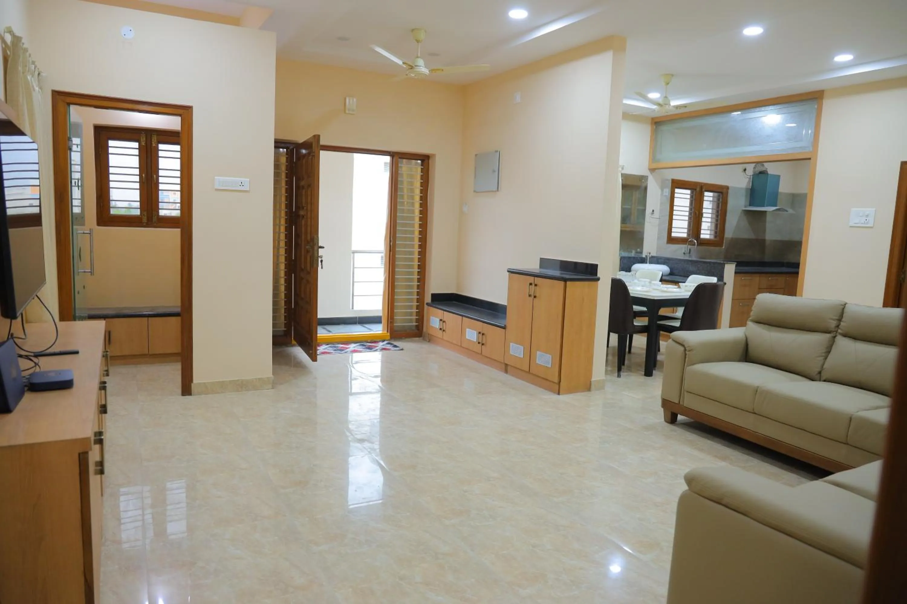 TV and multimedia in Padma Homes Stay- Luxury Service Apartment 1BHK & 2BHK & 3BHK