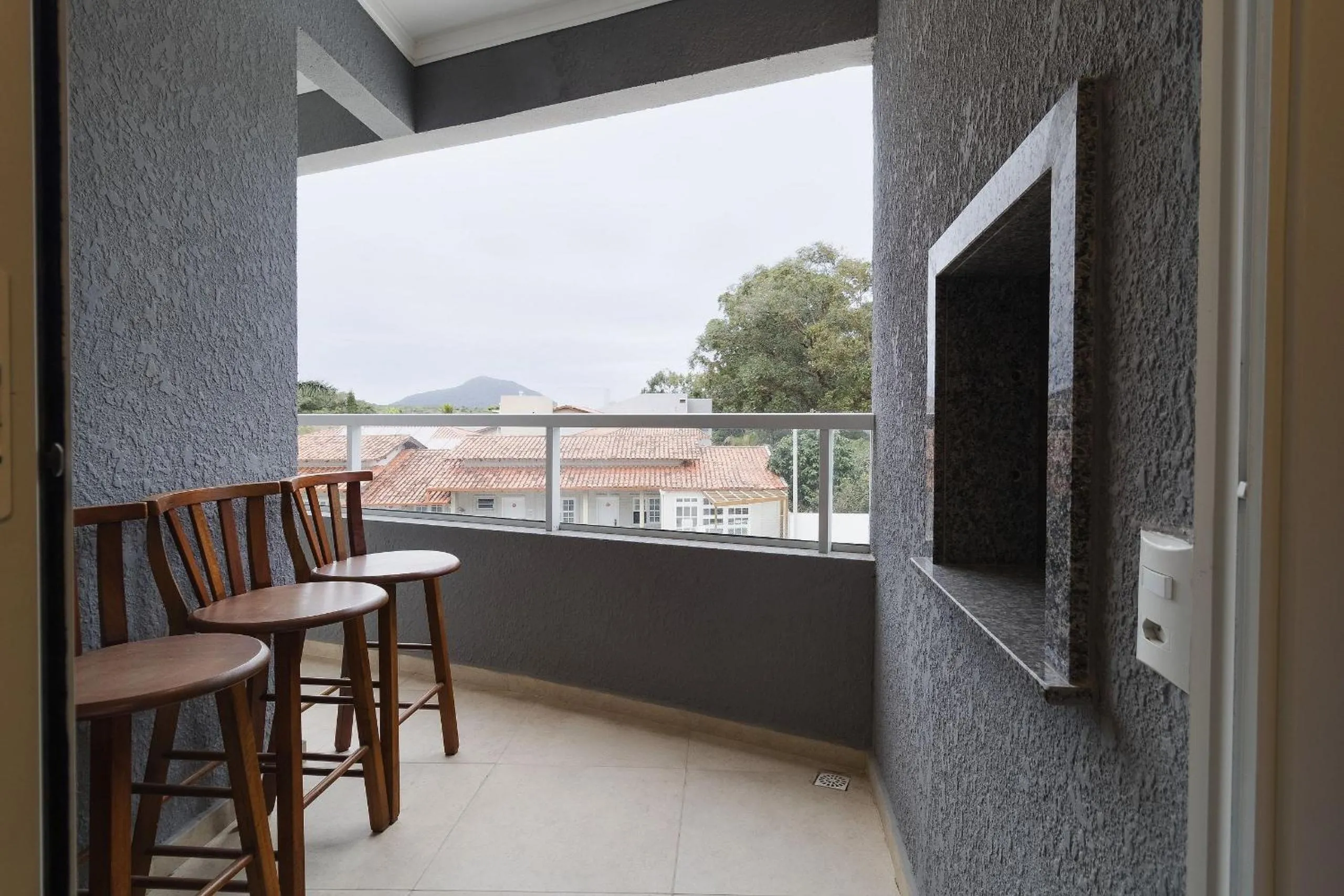 Apt w/ BBQ 300m from the beach in Floripa RES201