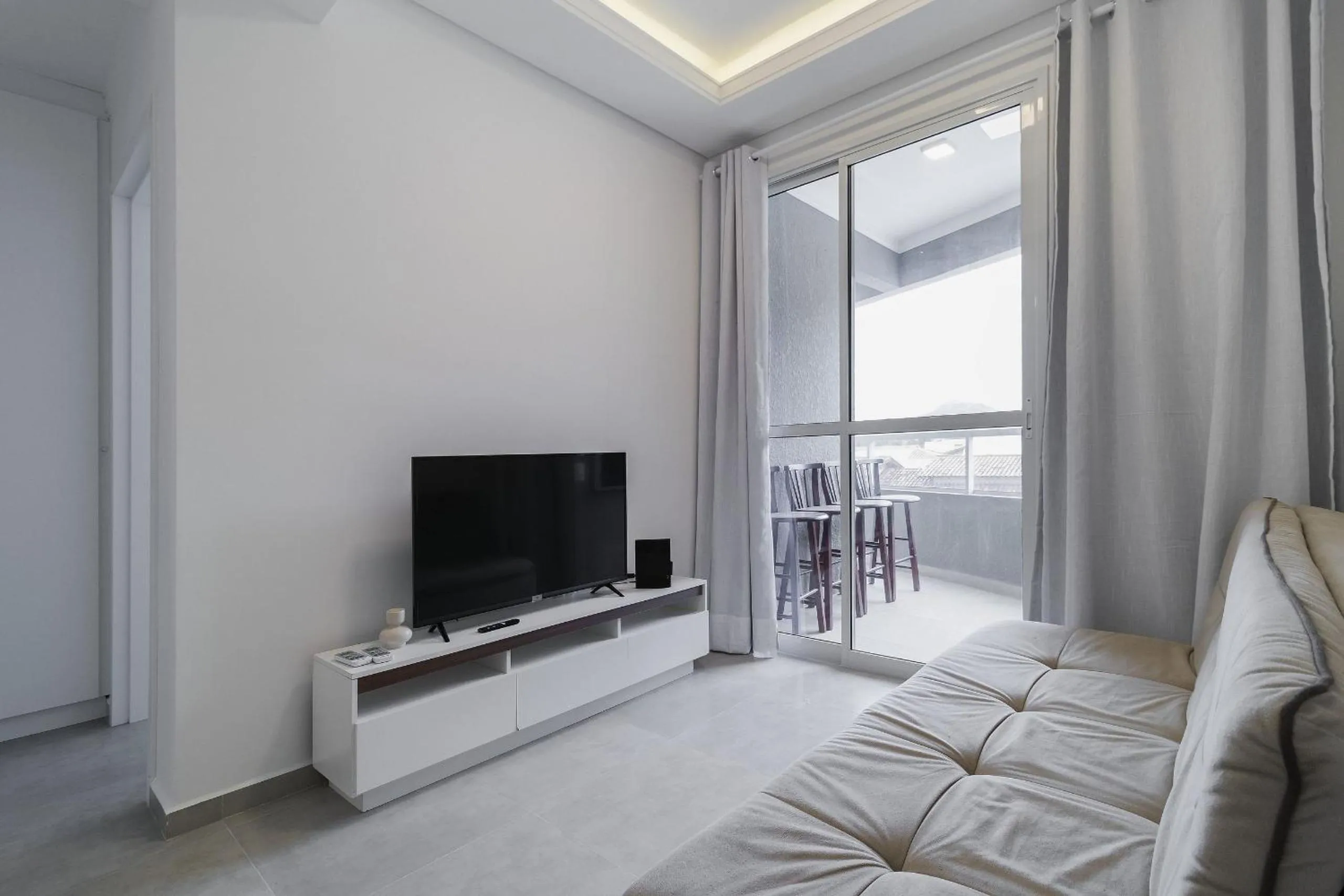 Apt w/ BBQ 300m from the beach in Floripa RES201