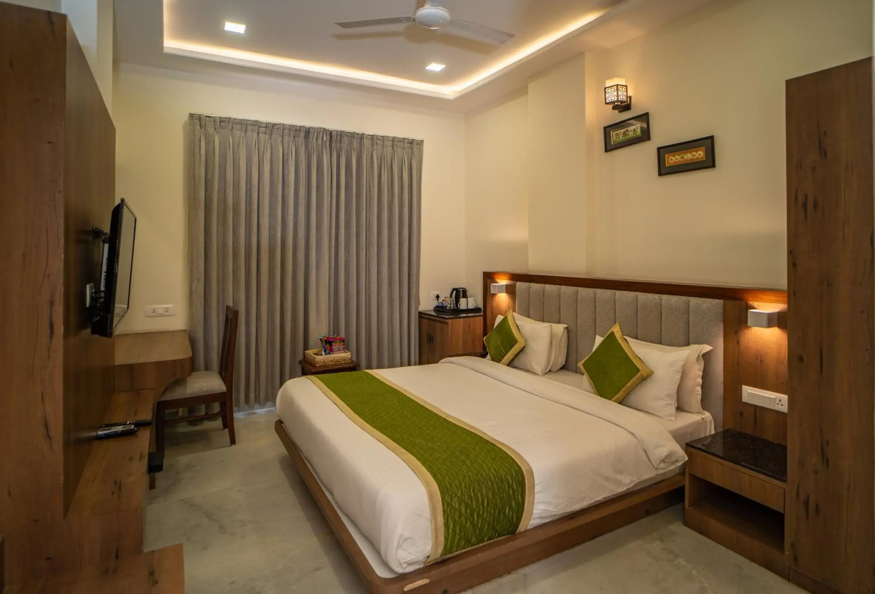 Bed in RABBIT RATNAM -By Udaipur Hotels Bed in RABBIT RATNAM -By Udaipur Hotels