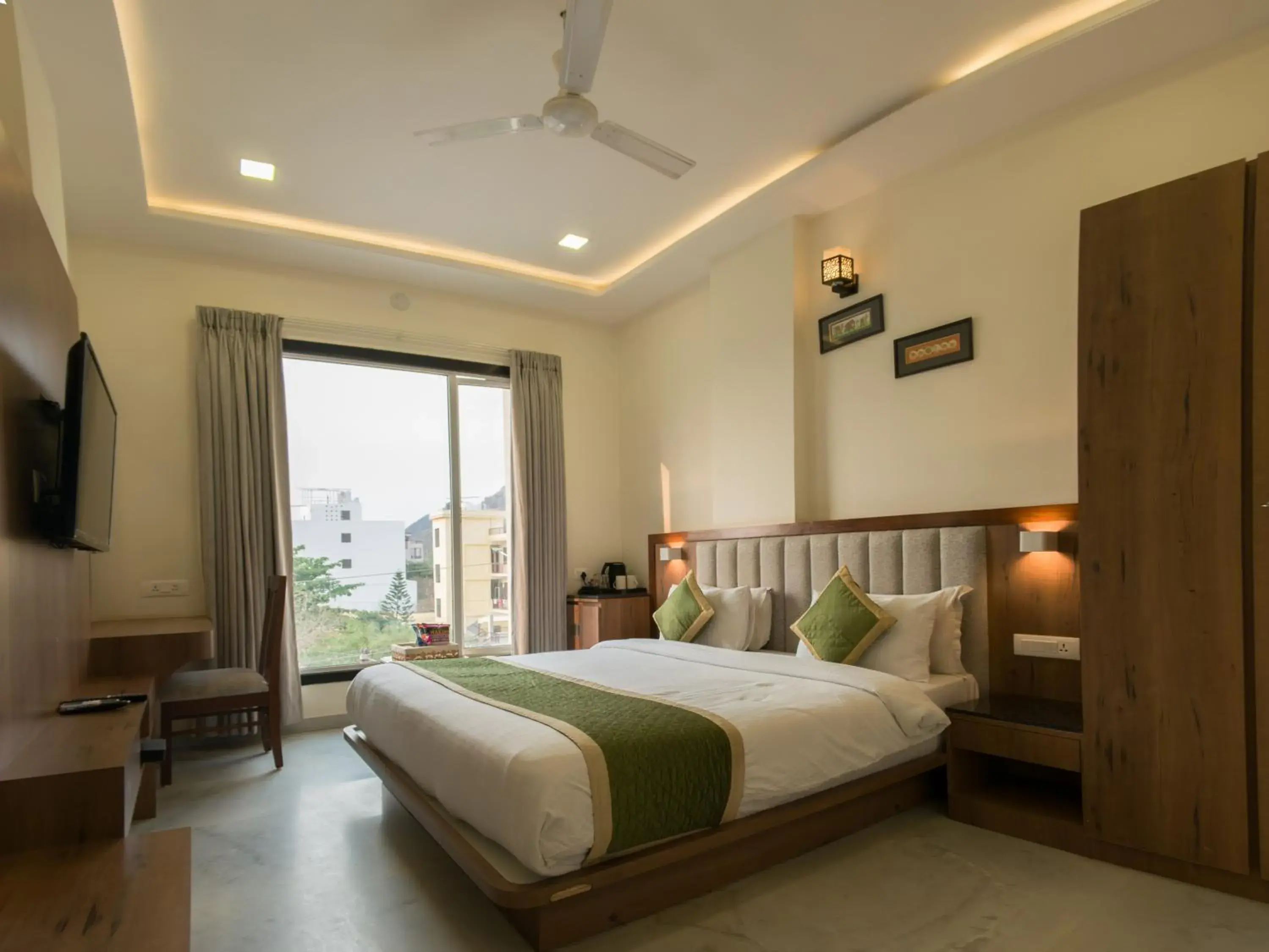 Bed in RABBIT RATNAM -By Udaipur Hotels Bed in RABBIT RATNAM -By Udaipur Hotels