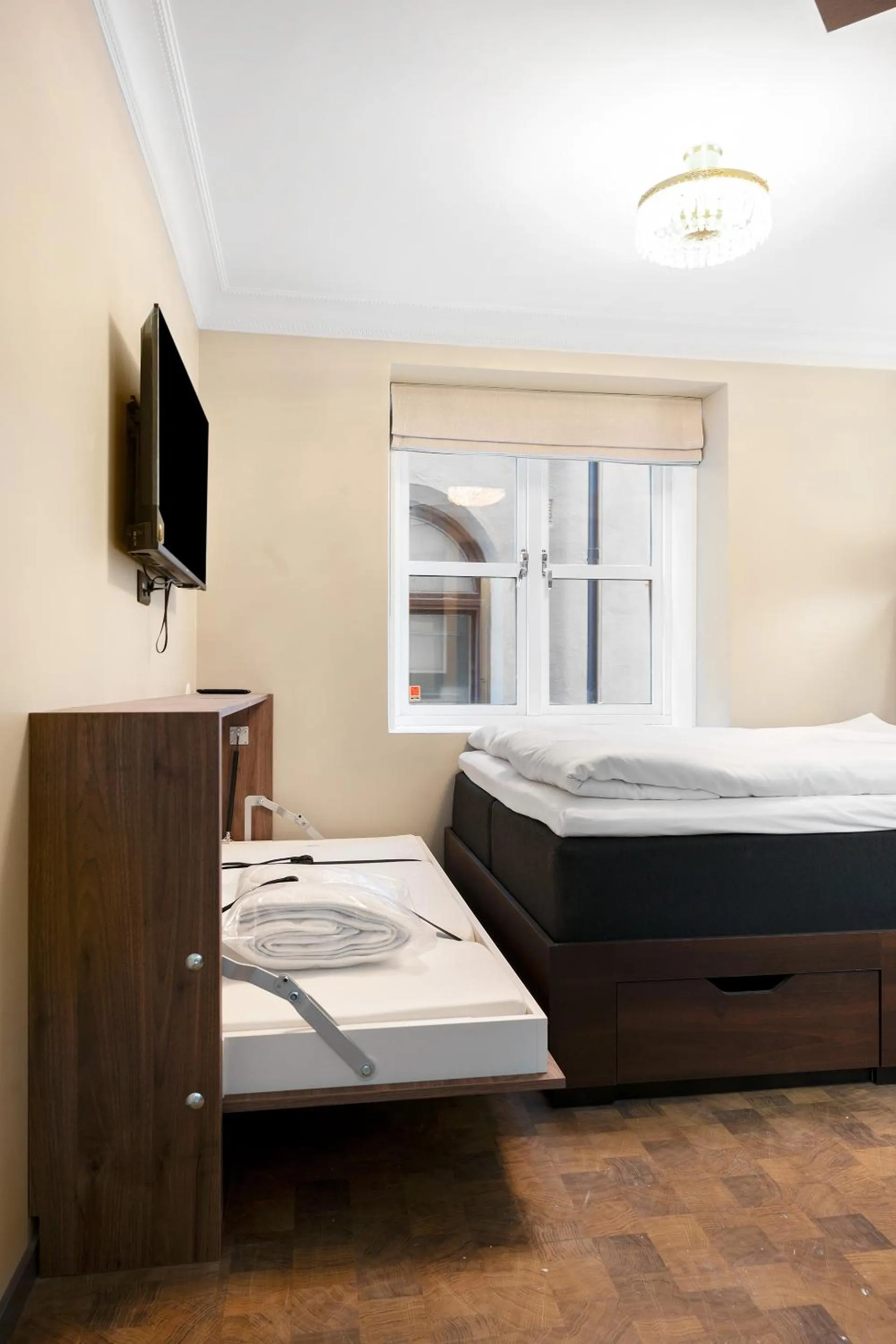 Bed in At Old Town Aparthotel