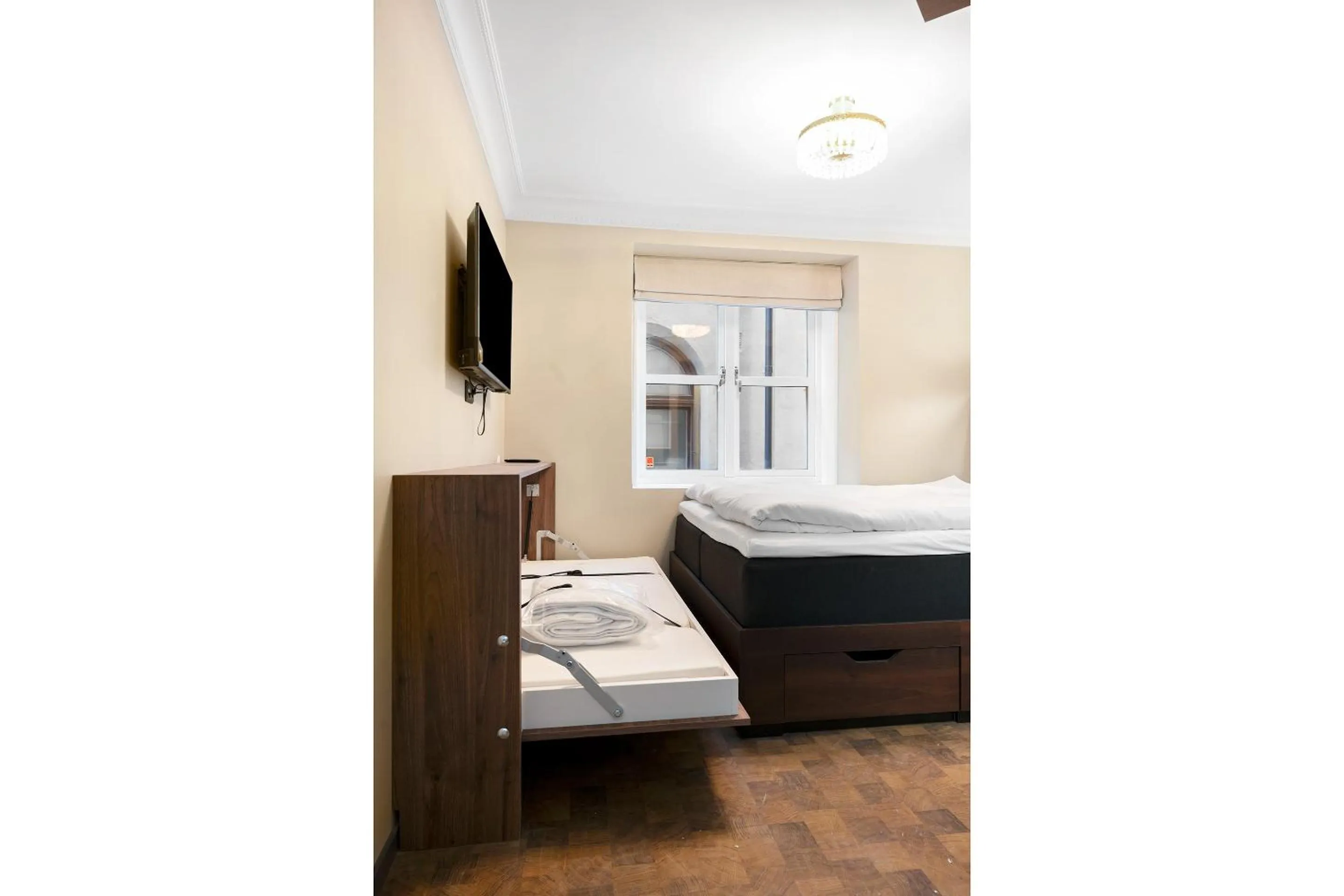 Bed in At Old Town Aparthotel