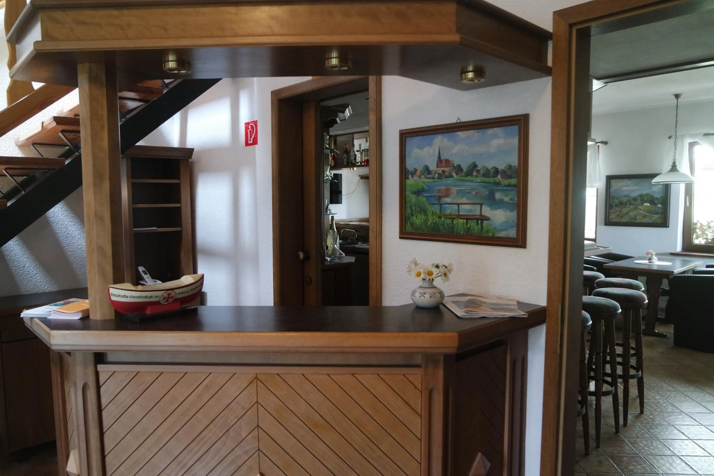 Lobby or reception in Aparthotel Schafshorn