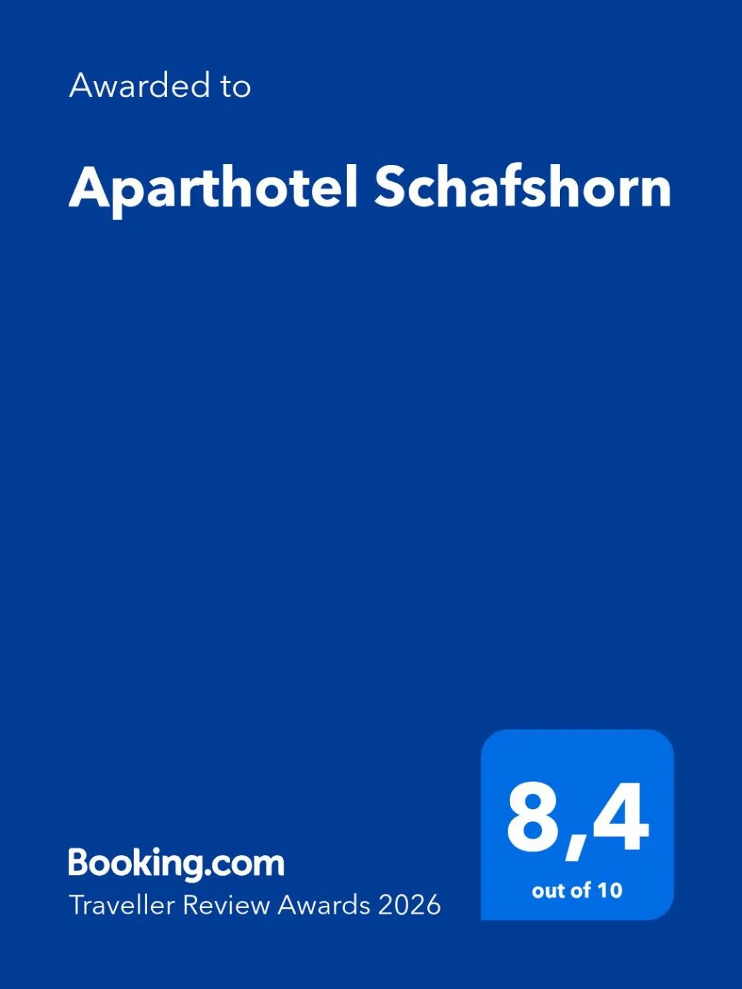 Aparthotel Schafshorn