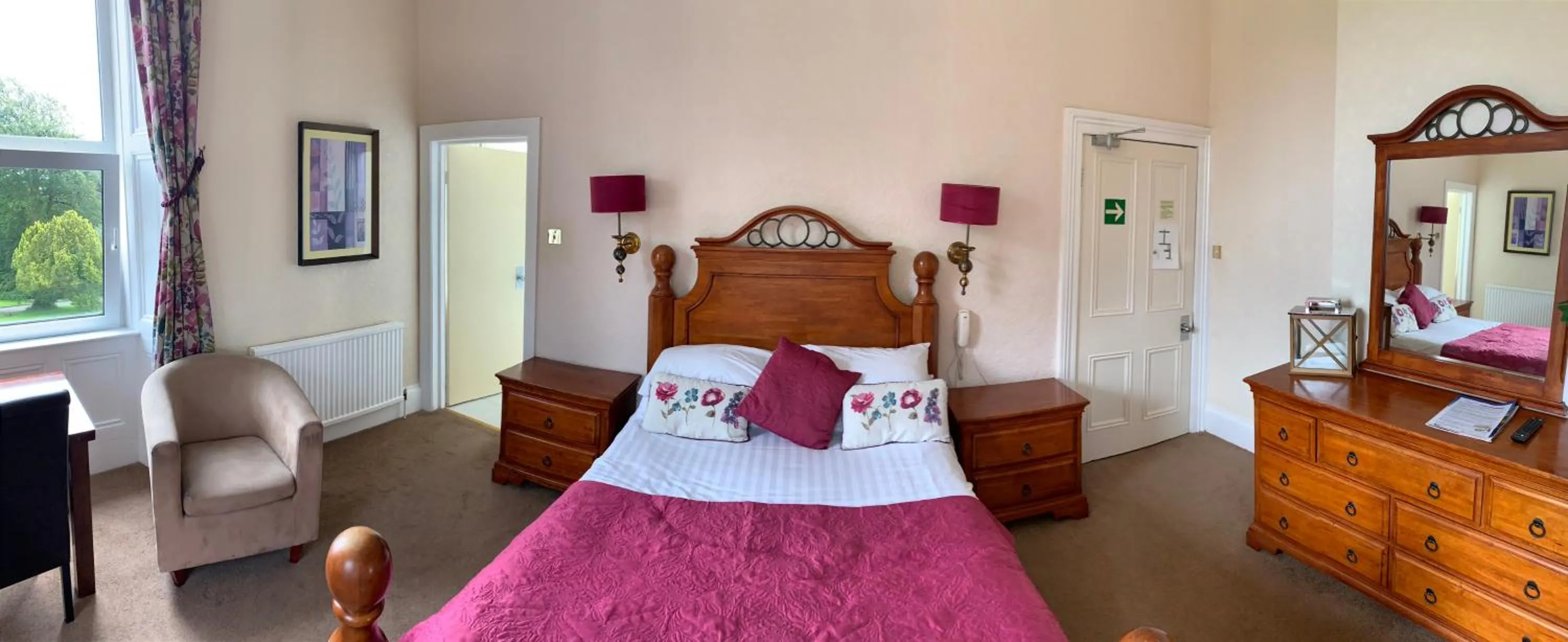 Bed in Broughton Craggs Hotel