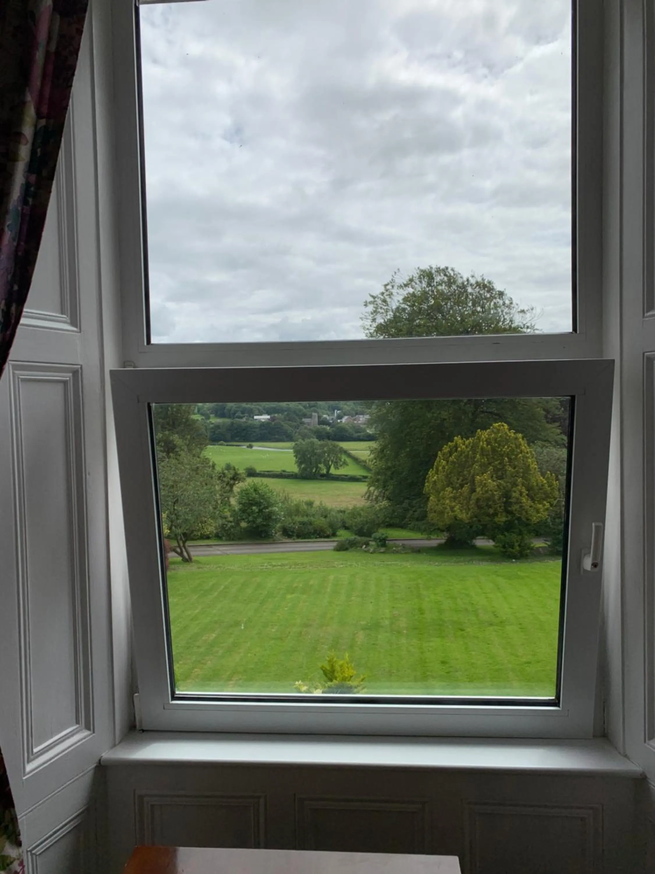 Garden view in Broughton Craggs Hotel