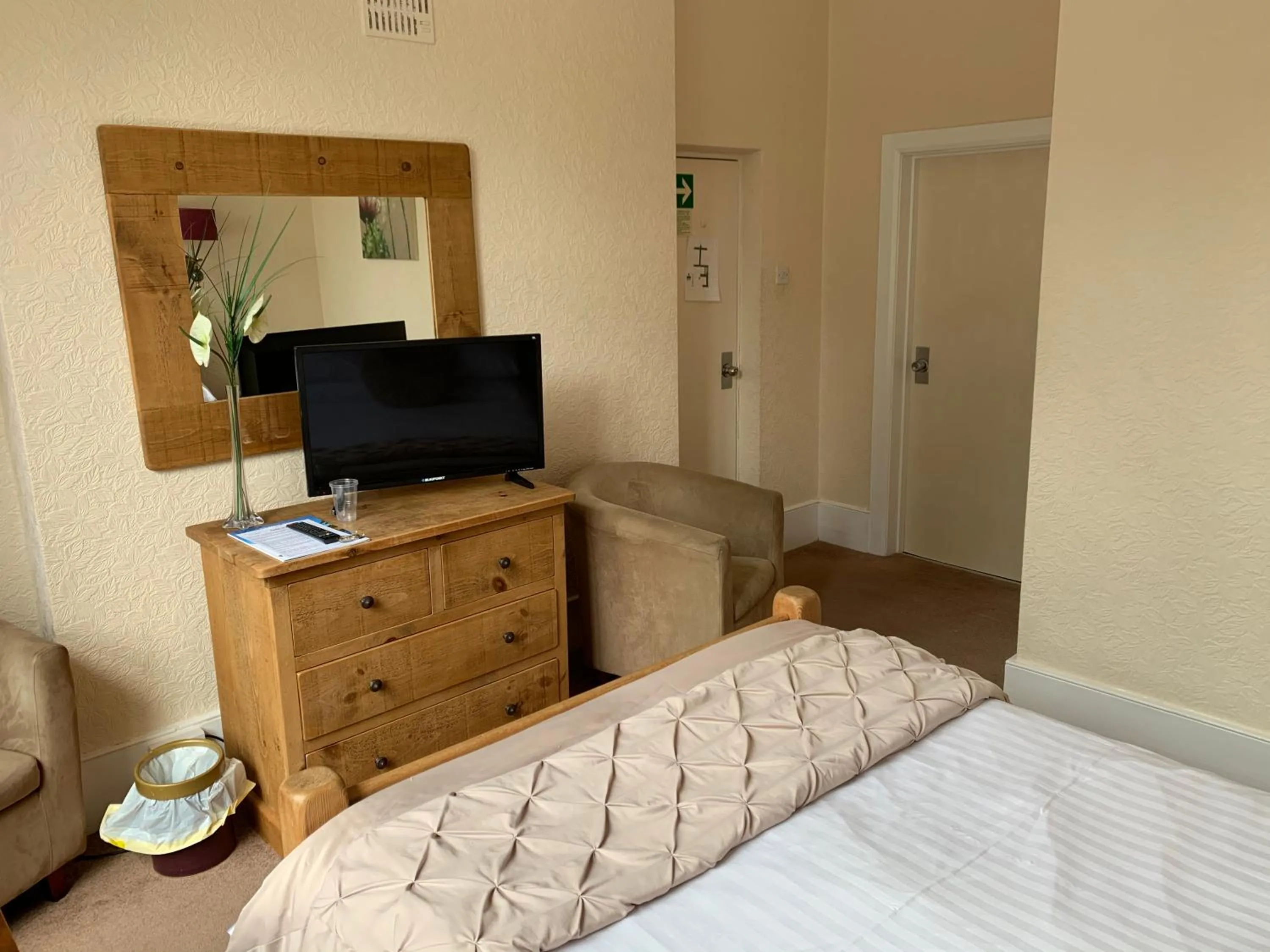 Bed in Broughton Craggs Hotel