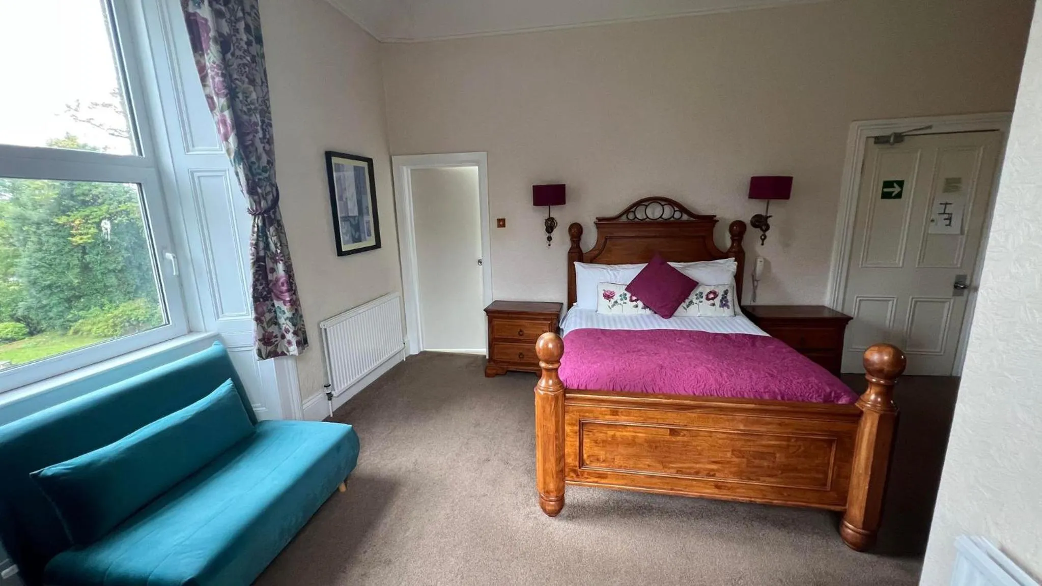 Bed in Broughton Craggs Hotel