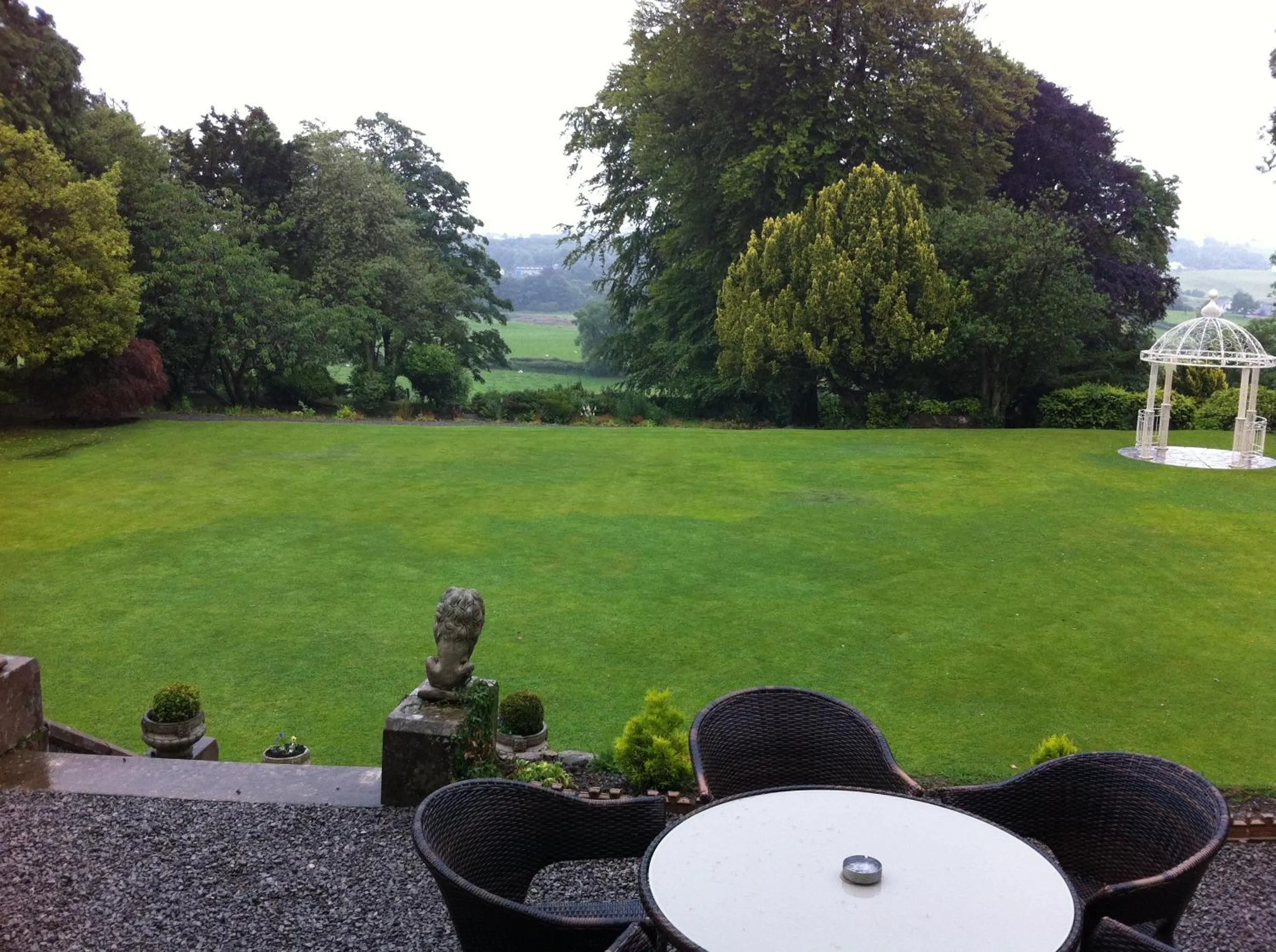 Garden in Broughton Craggs Hotel