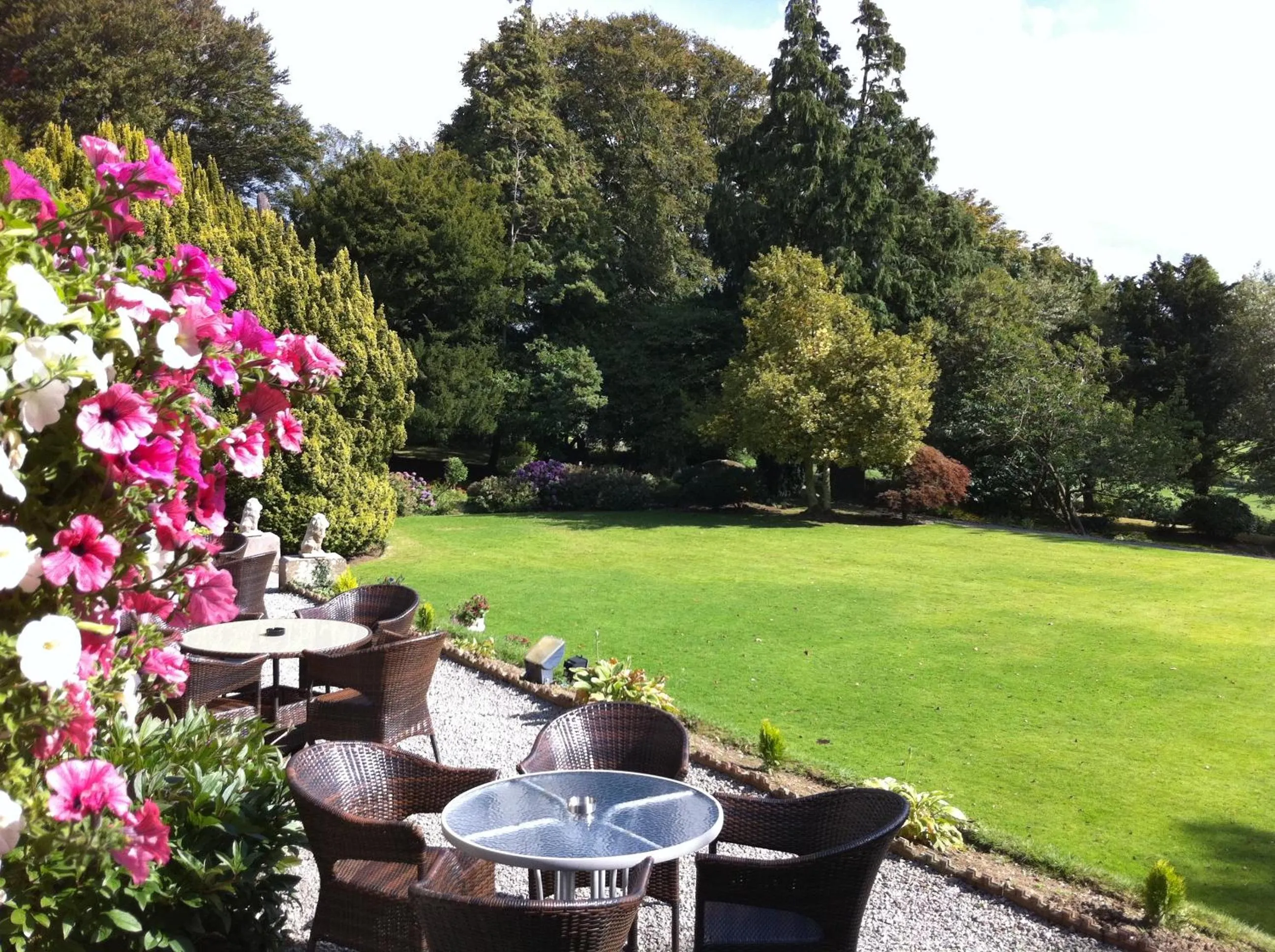 Garden in Broughton Craggs Hotel