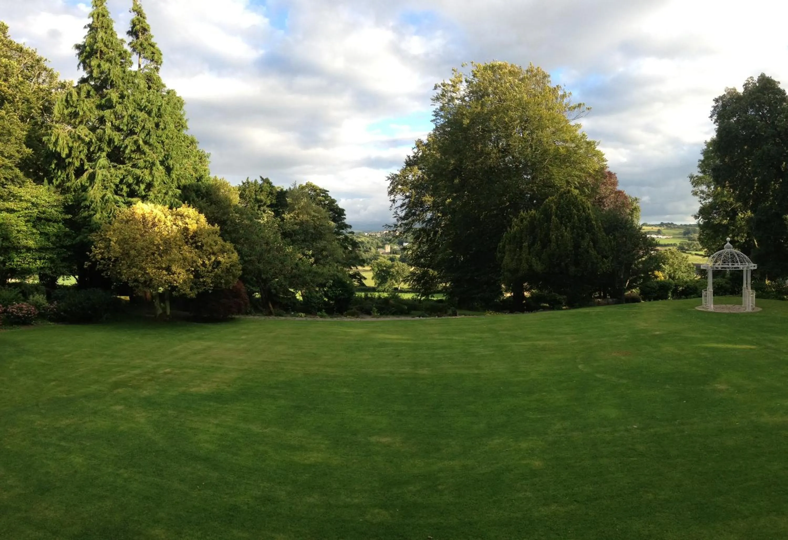 Garden in Broughton Craggs Hotel