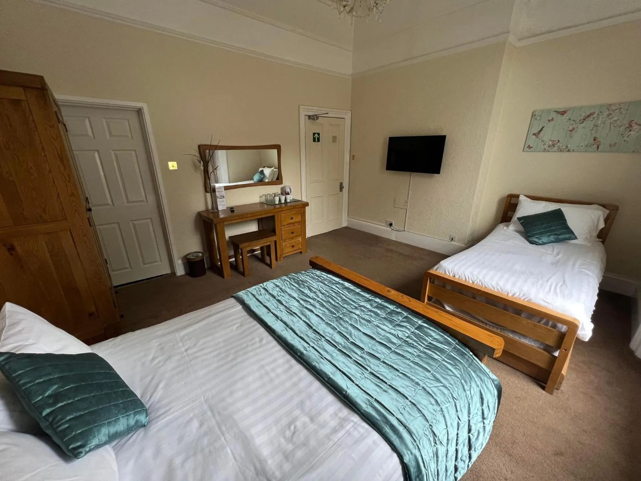 Bed in Broughton Craggs Hotel