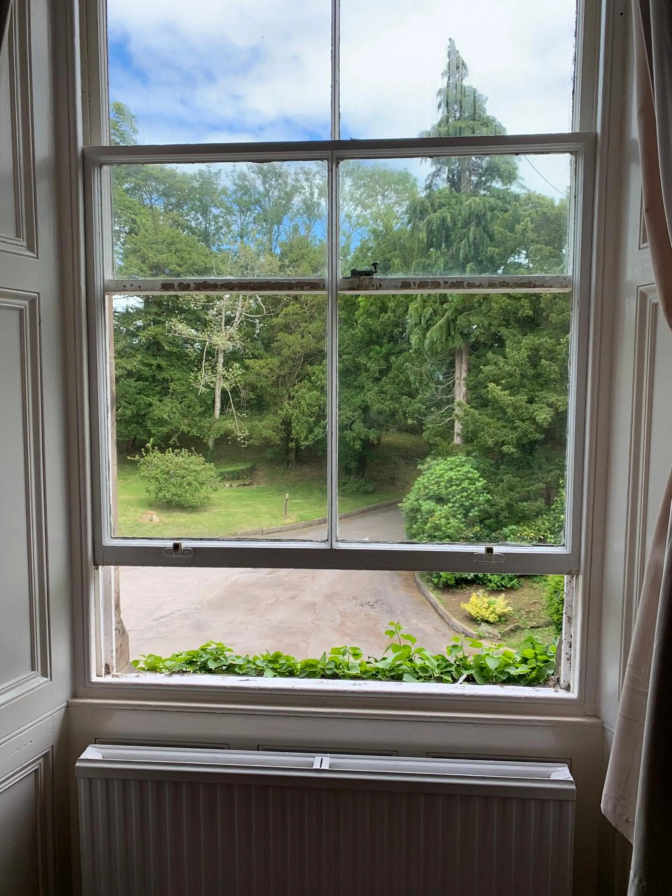 Garden view in Broughton Craggs Hotel