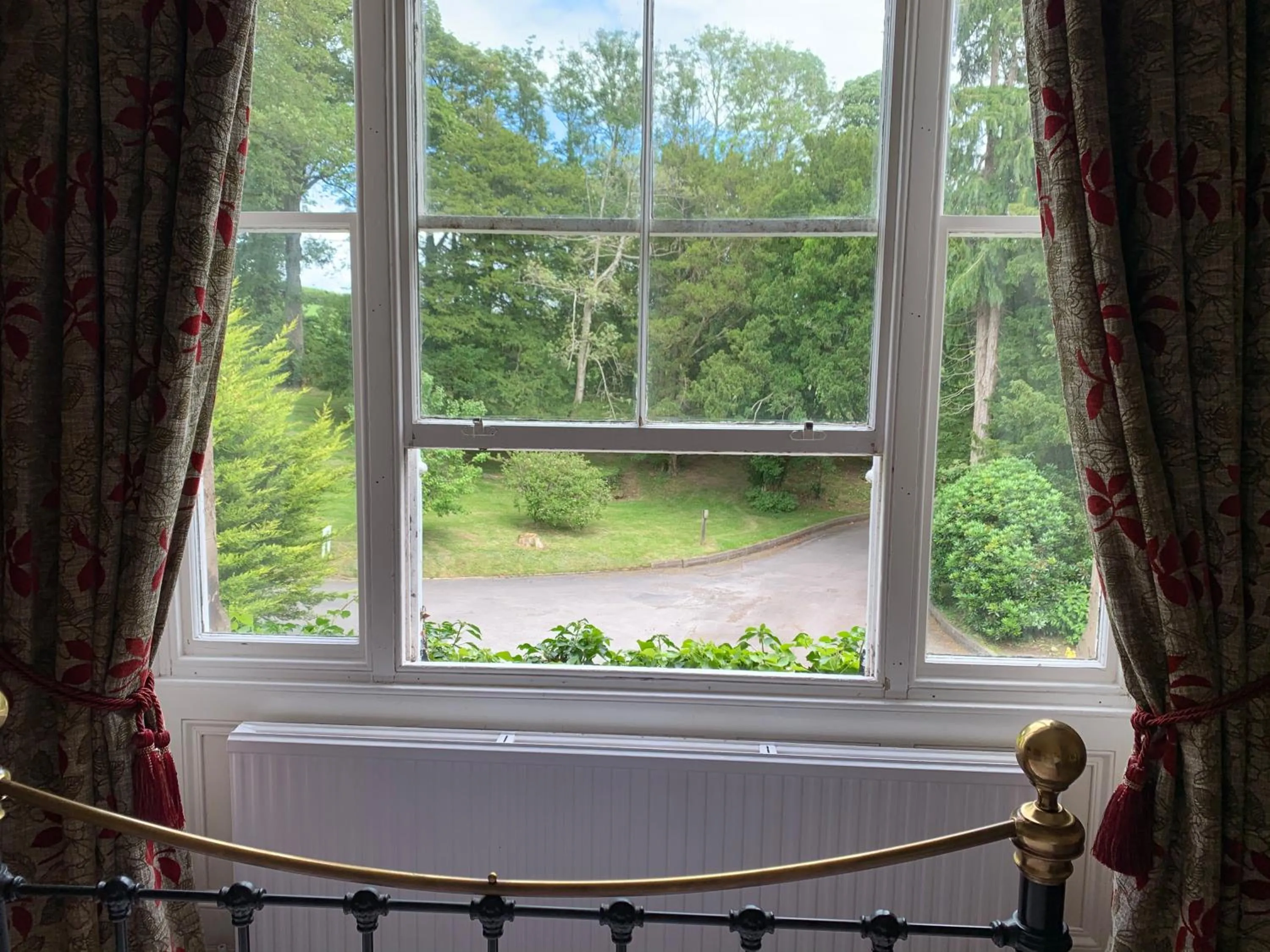 Garden view in Broughton Craggs Hotel