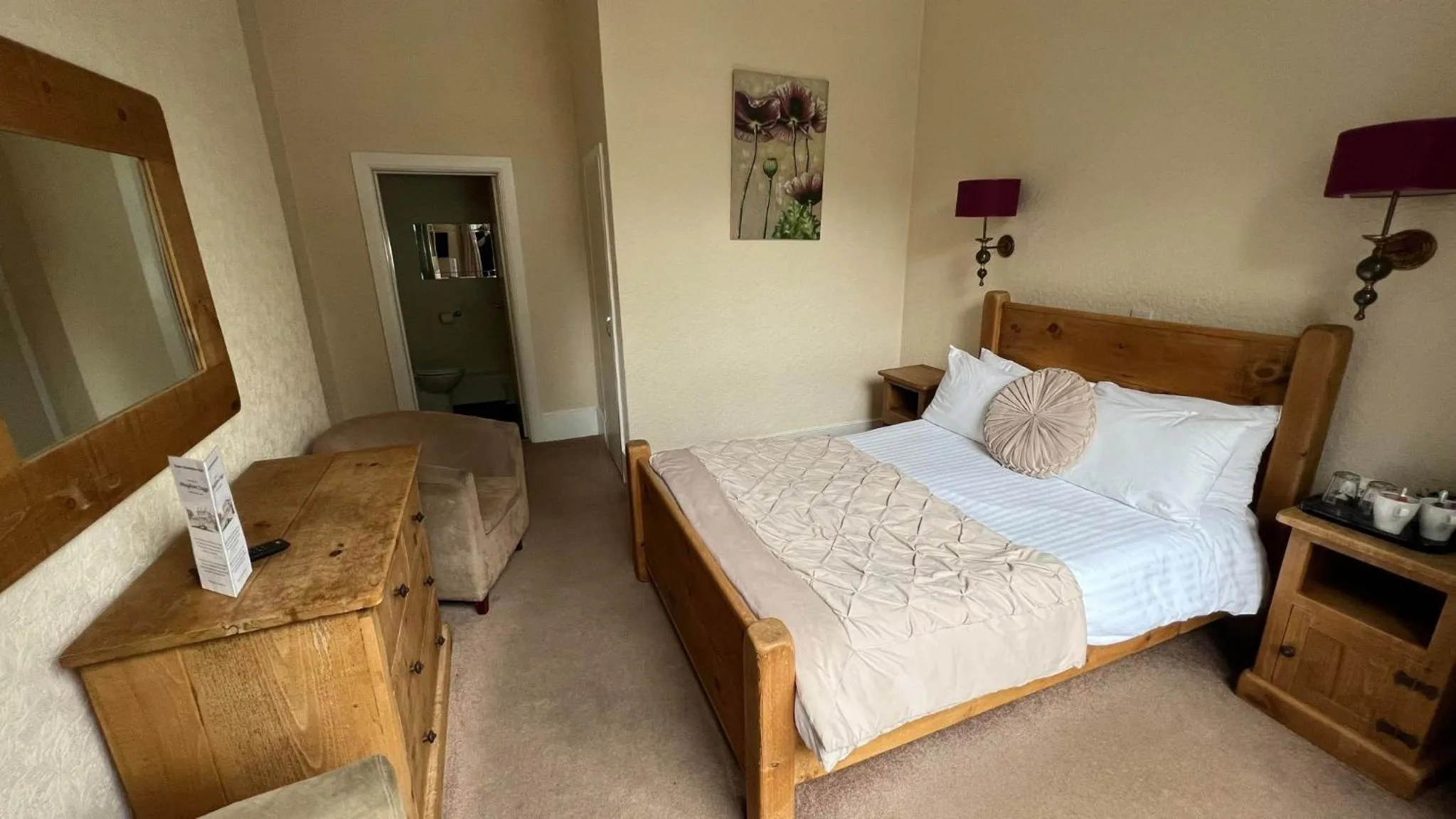 Bed in Broughton Craggs Hotel