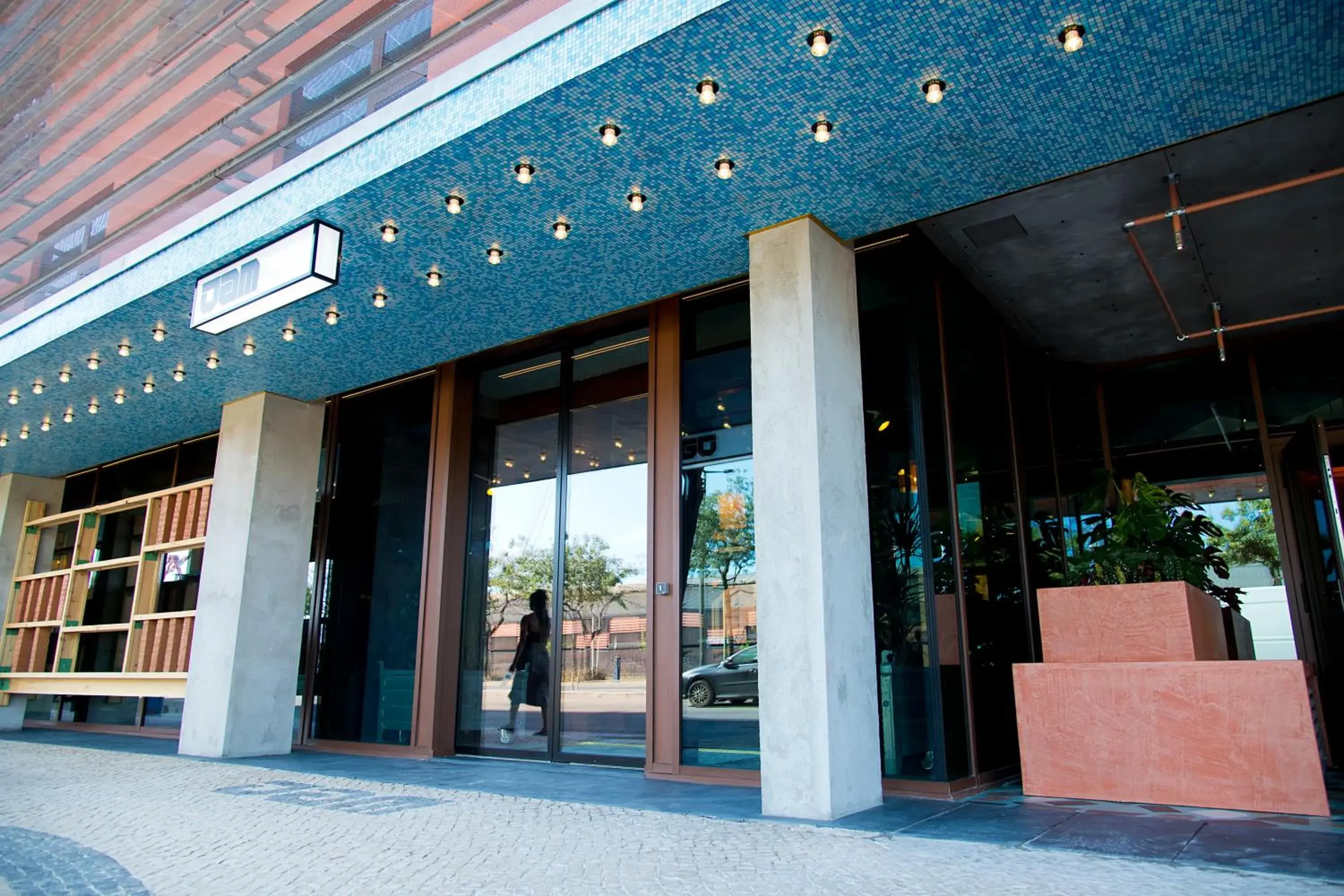 Facade/entrance in JAM Lisbon Facade/entrance in JAM Lisbon