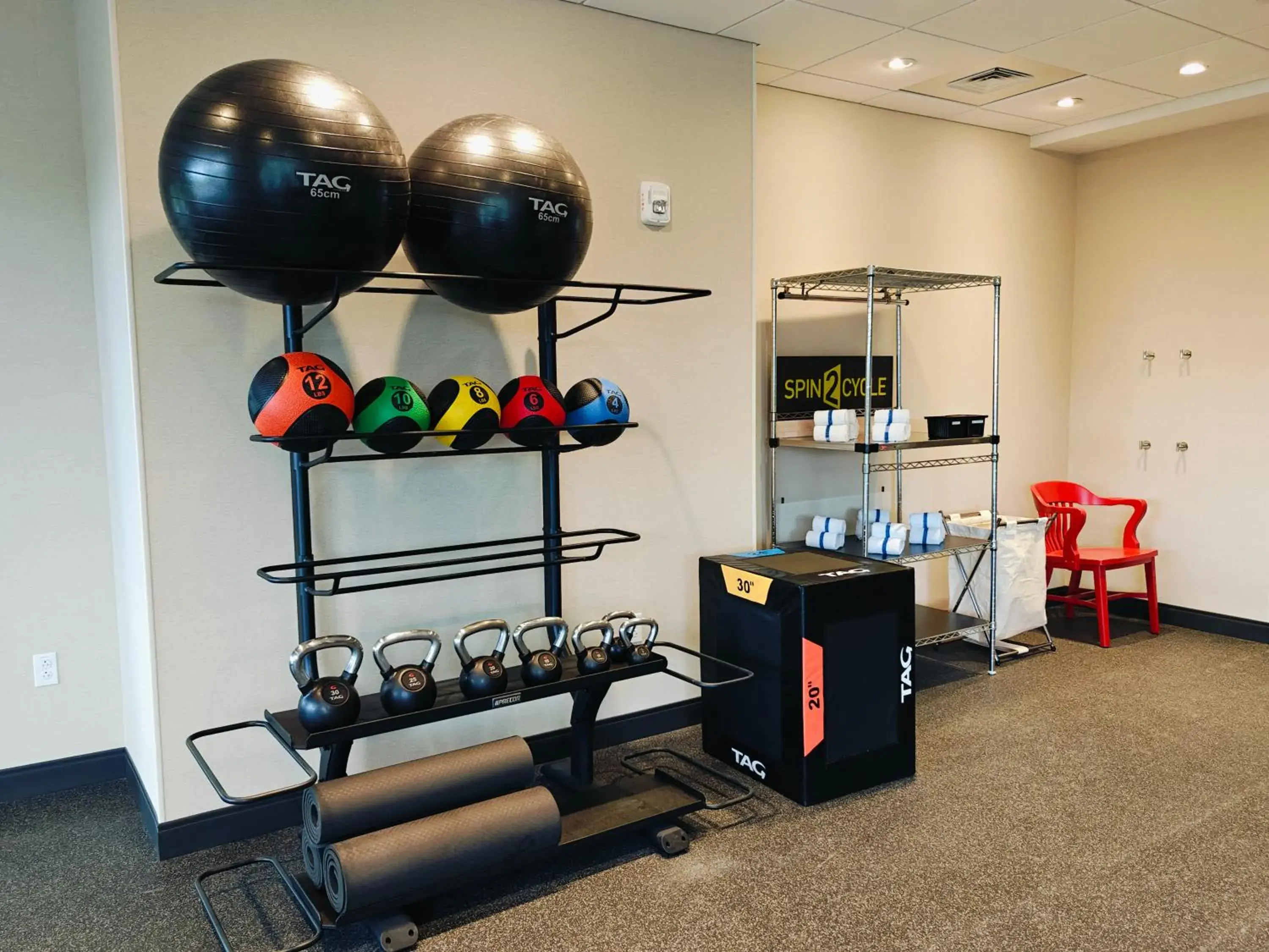 Fitness centre/facilities in Home2 Suites By Hilton Bristol Fitness centre/facilities in Home2 Suites By Hilton Bristol