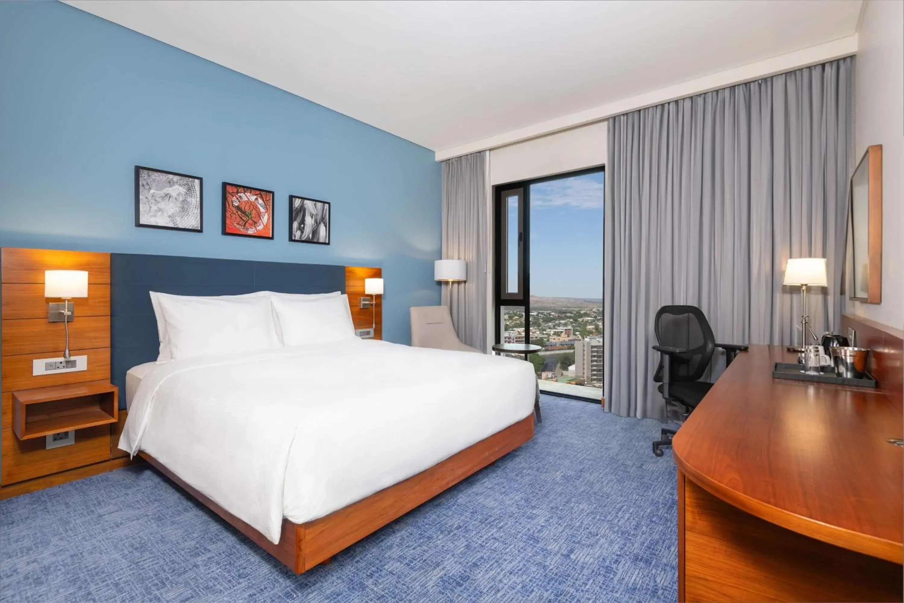 Bed in Hilton Garden Inn Windhoek Bed in Hilton Garden Inn Windhoek