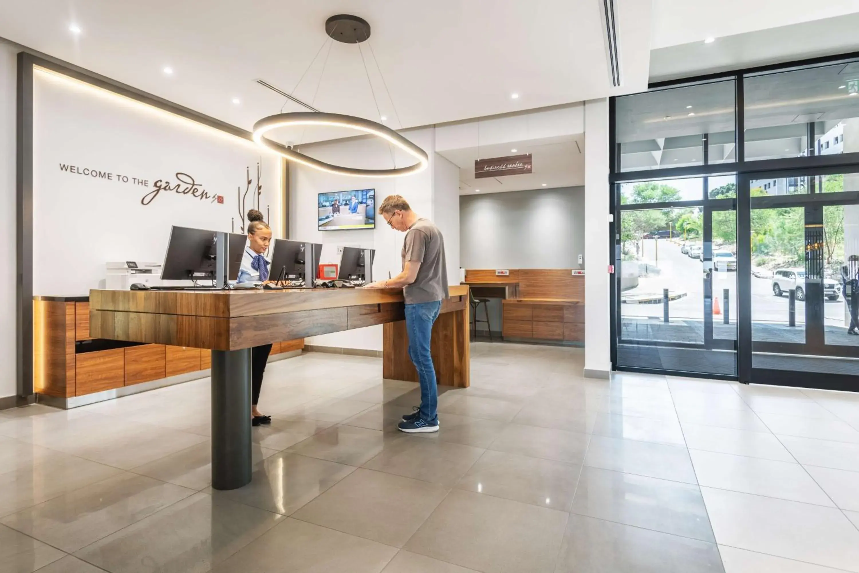 Lobby or reception in Hilton Garden Inn Windhoek Lobby or reception in Hilton Garden Inn Windhoek
