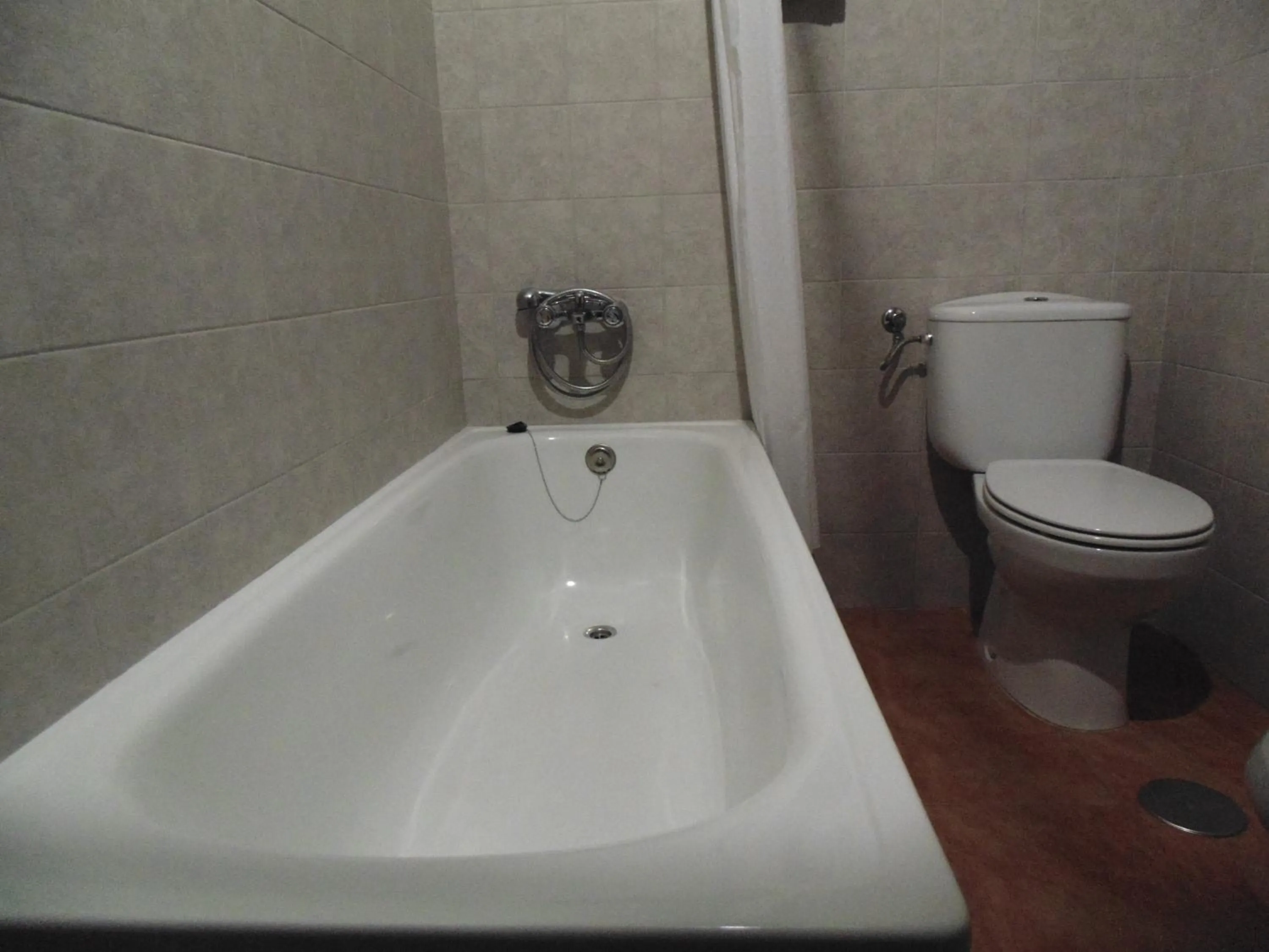Bathroom in Hostal Río Mundo
