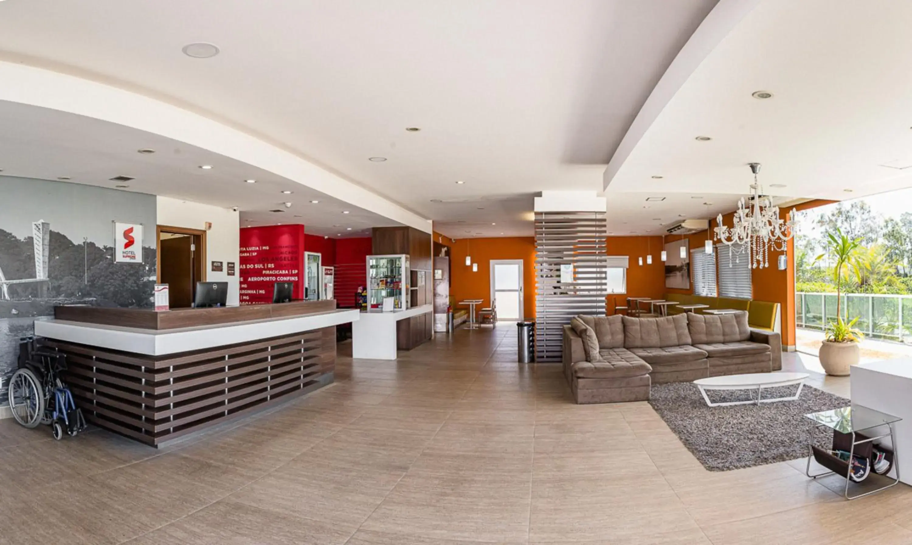 Lobby or reception in VOA Business Supreme Choice Confins Lobby or reception in VOA Business Supreme Choice Confins