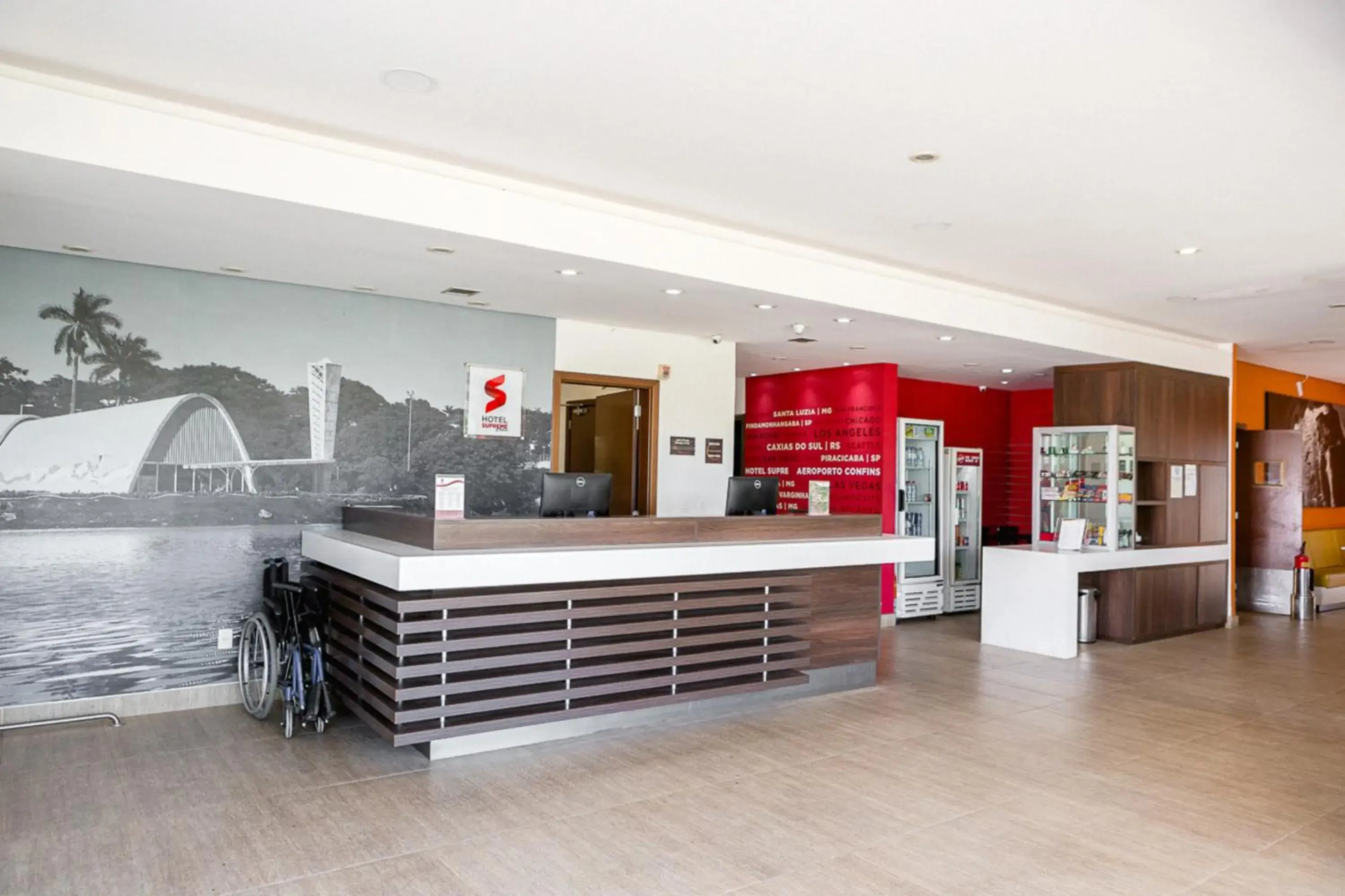 Lobby or reception in VOA Business Supreme Choice Confins Lobby or reception in VOA Business Supreme Choice Confins