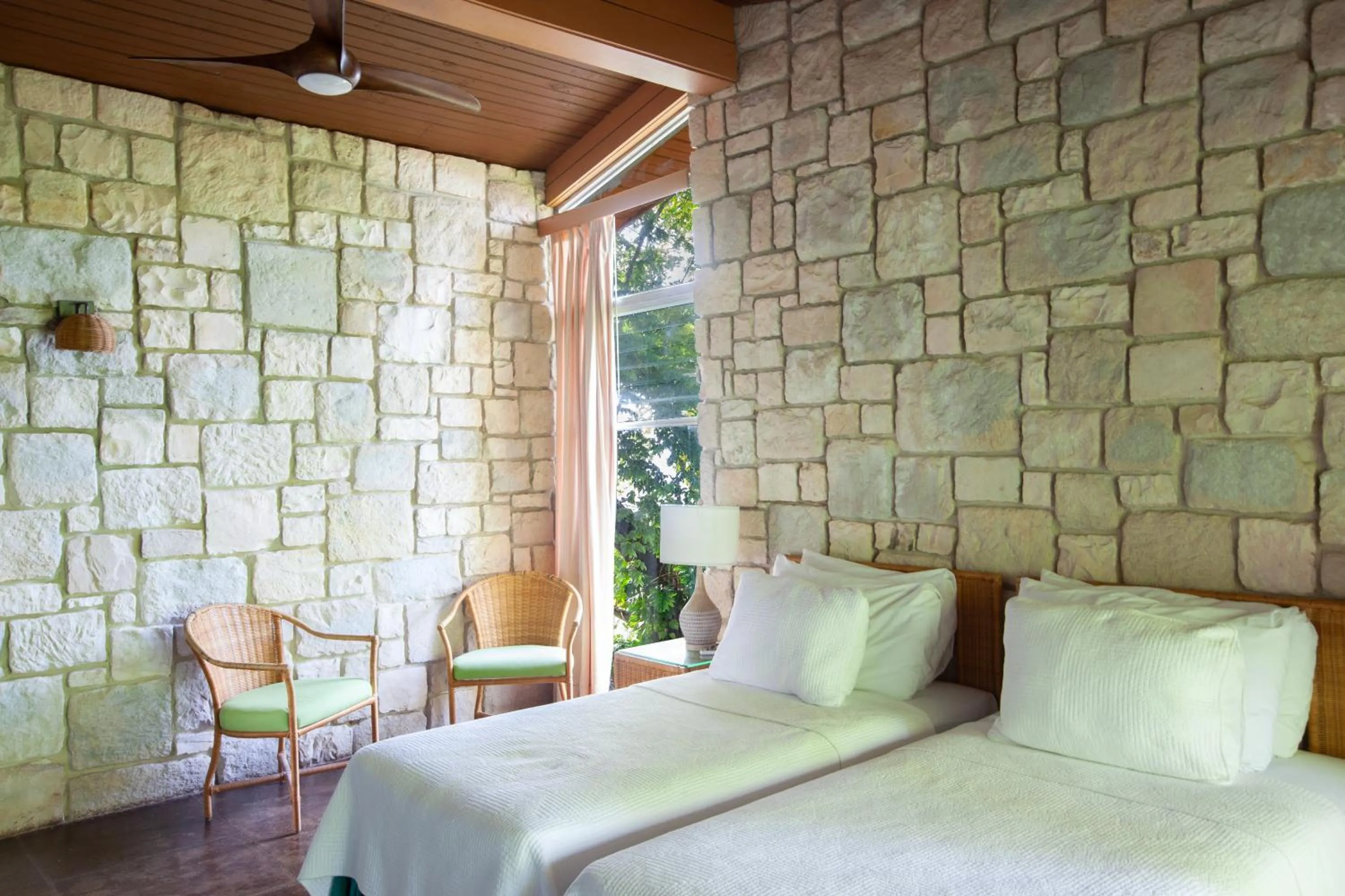 Bed in Frenchman's Cove Resort