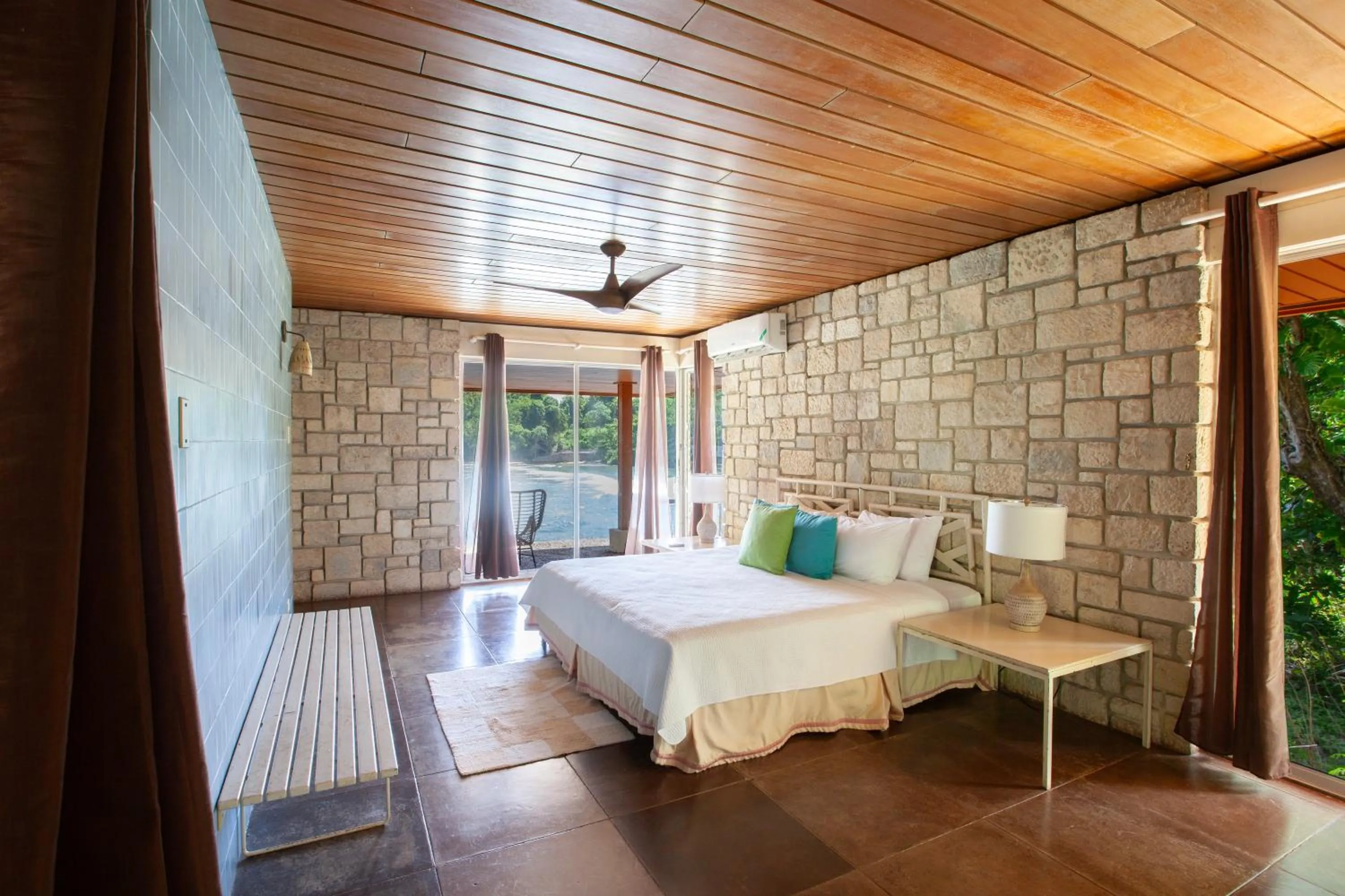 Bed in Frenchman's Cove Resort