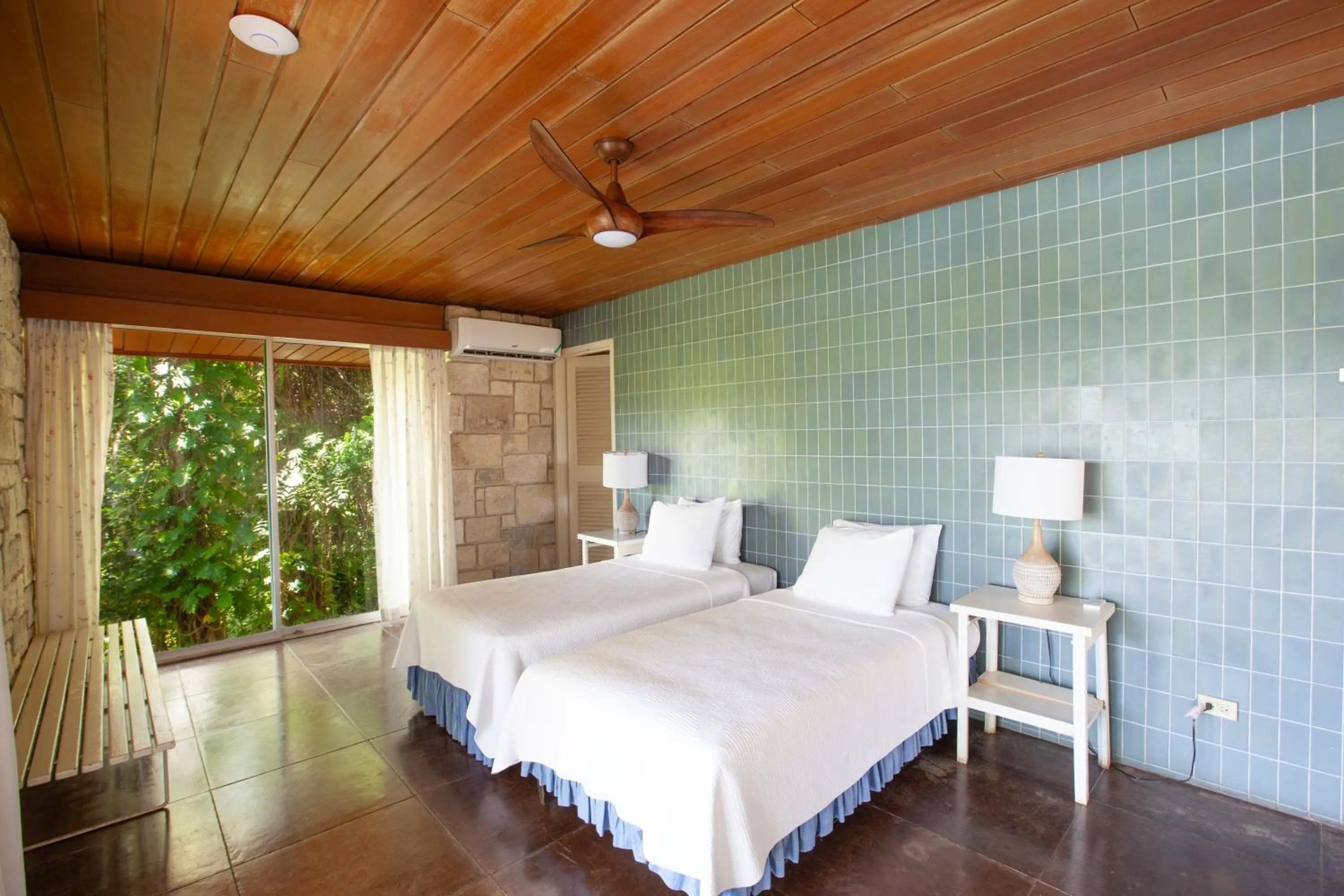 Bed in Frenchman's Cove Resort