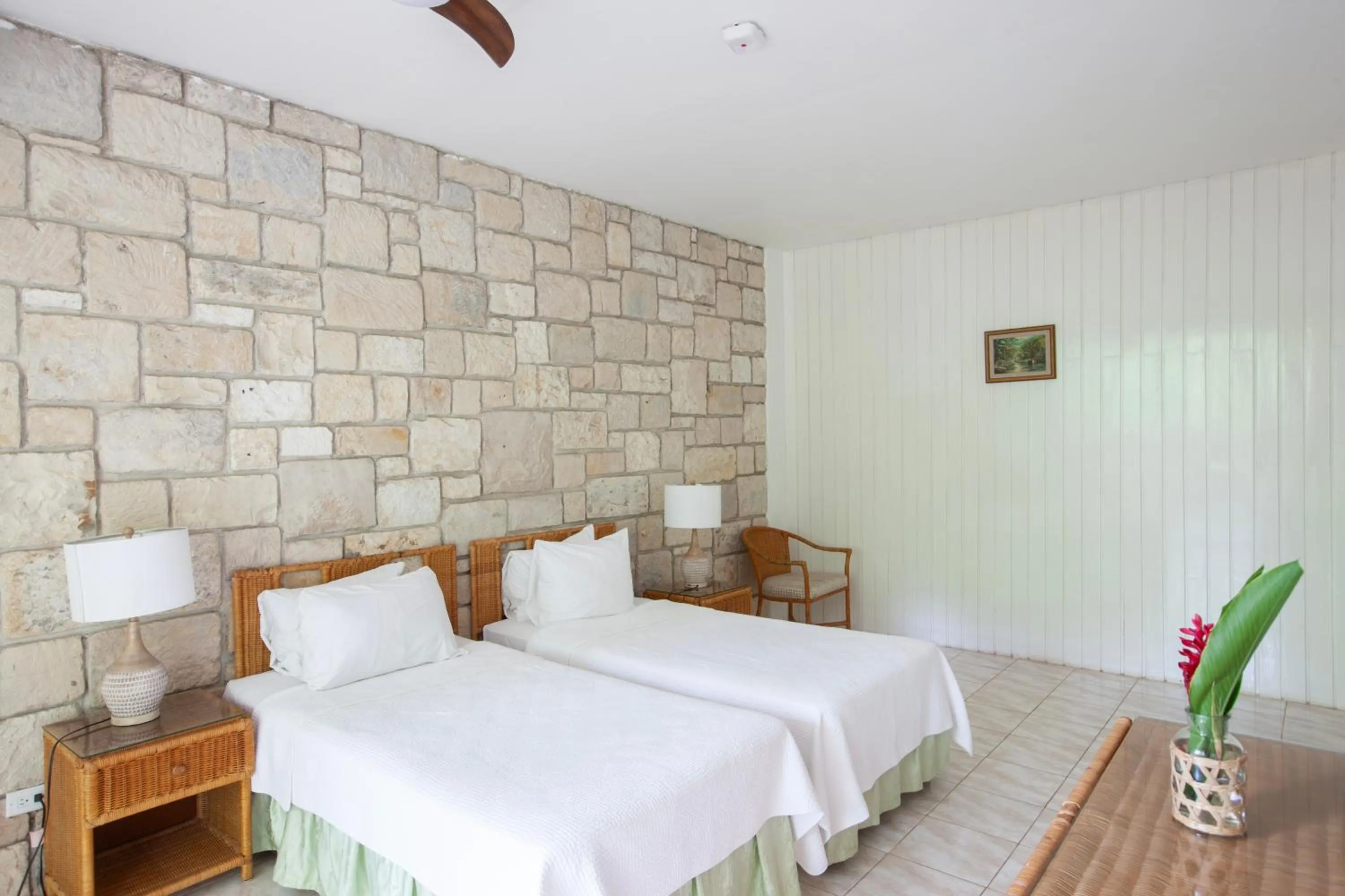 Bed in Frenchman's Cove Resort