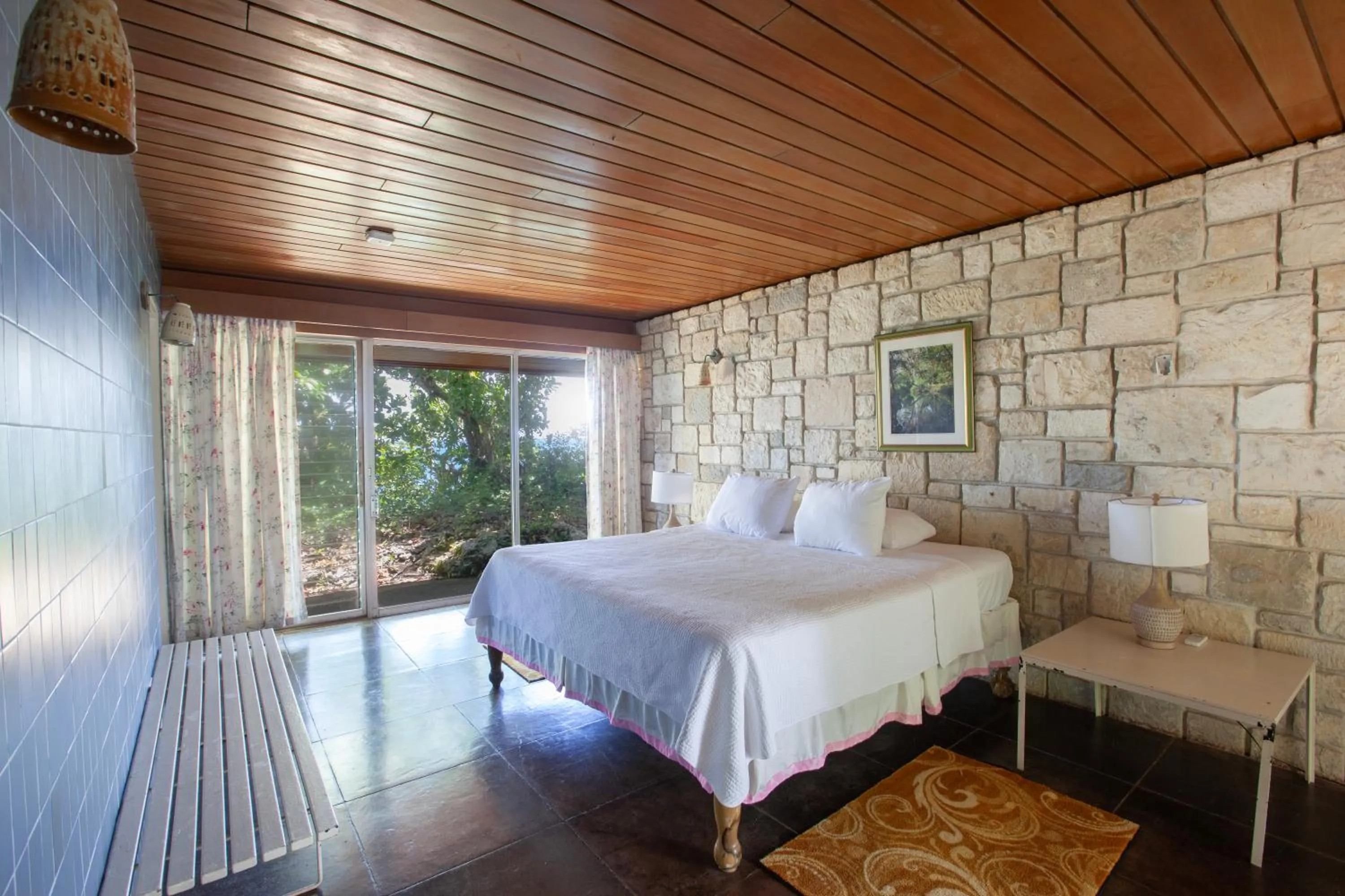 Bed in Frenchman's Cove Resort