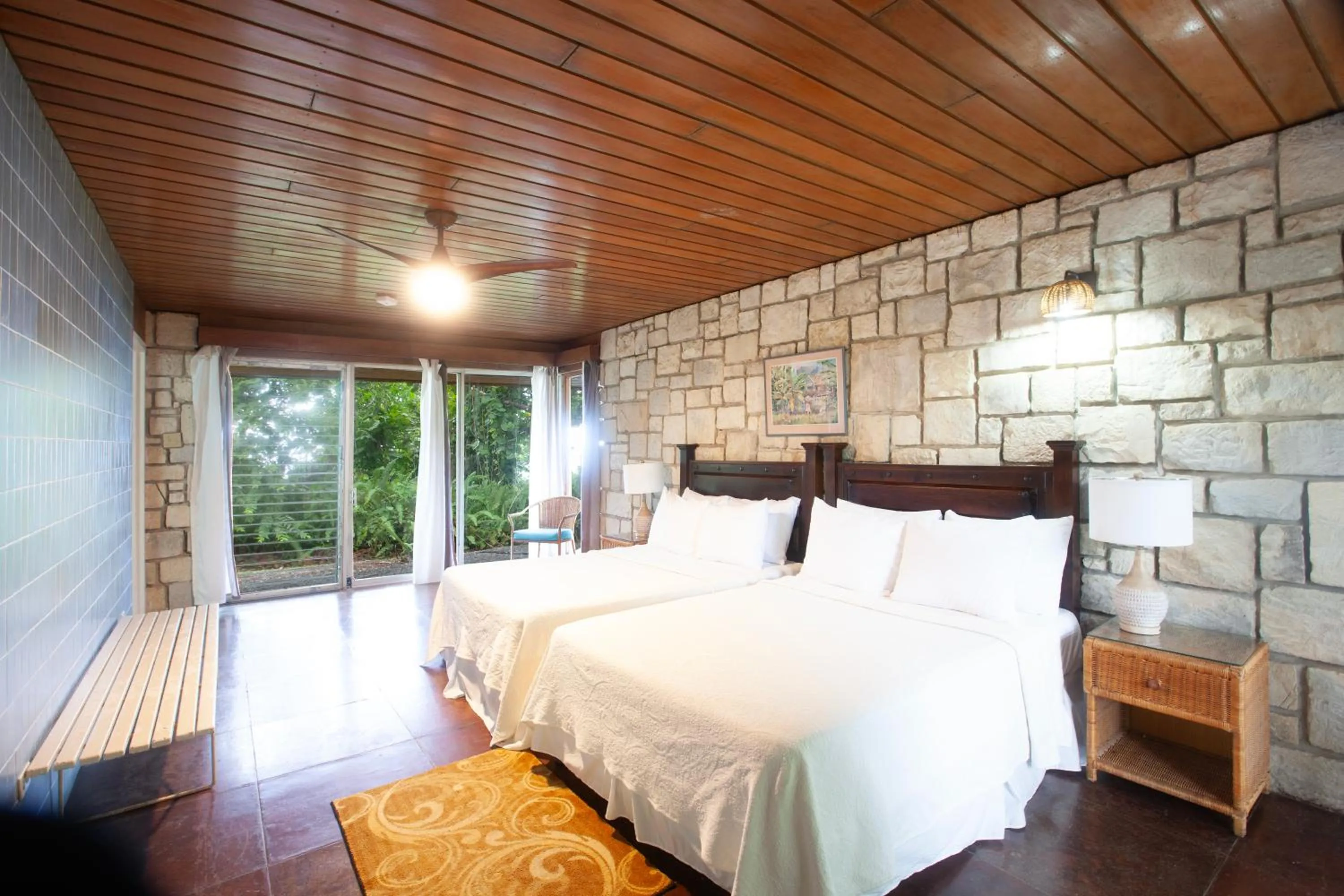 Bed in Frenchman's Cove Resort