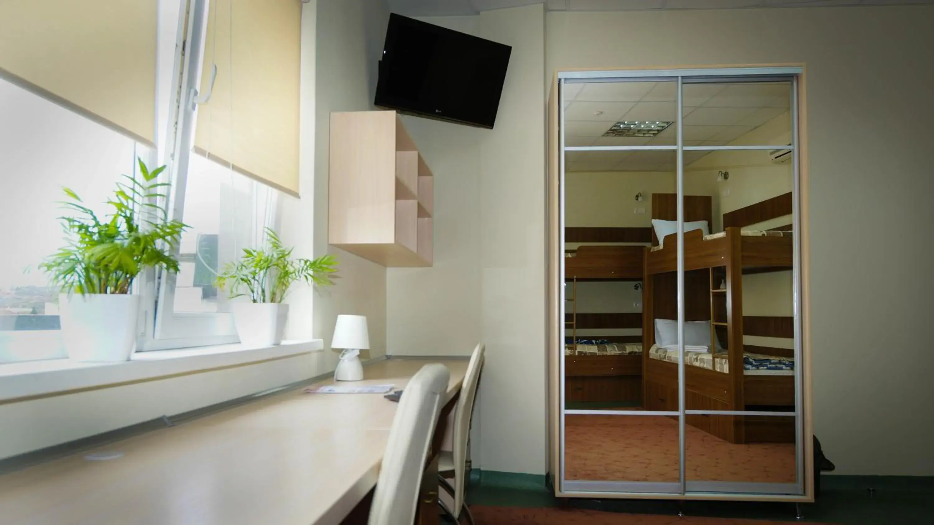 Single Bed in 4-Bed Dormitory Room in City Hostel Panorama Single Bed in 4-Bed Dormitory Room in City Hostel Panorama