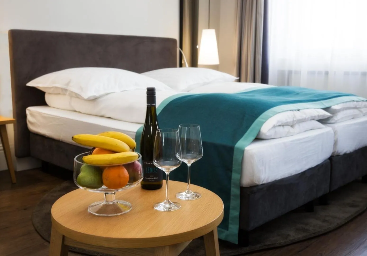 Bedroom, Bed in Hotel am Markt