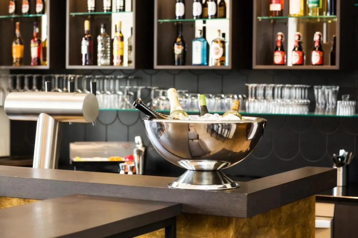 Lounge or bar in Hotel am Markt