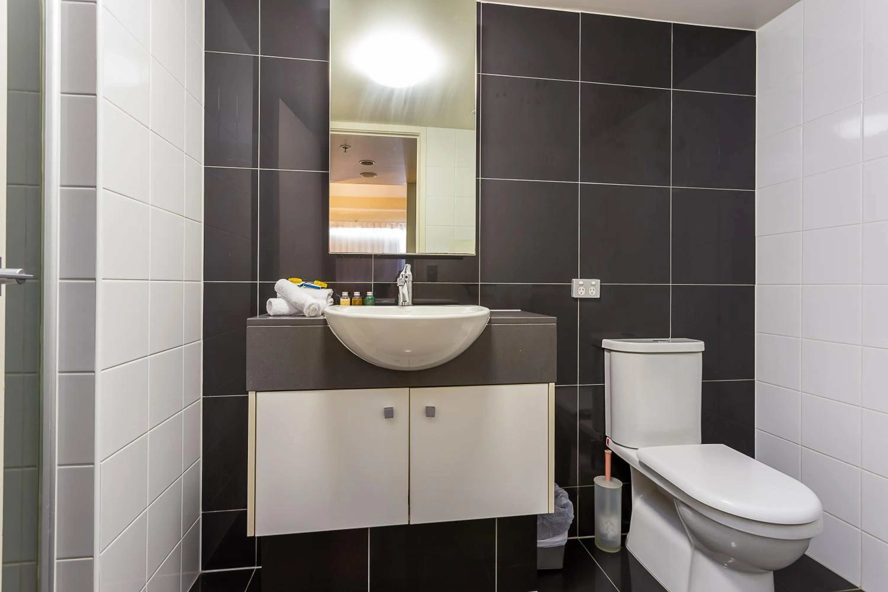 Bathroom in Oxygen Apartments