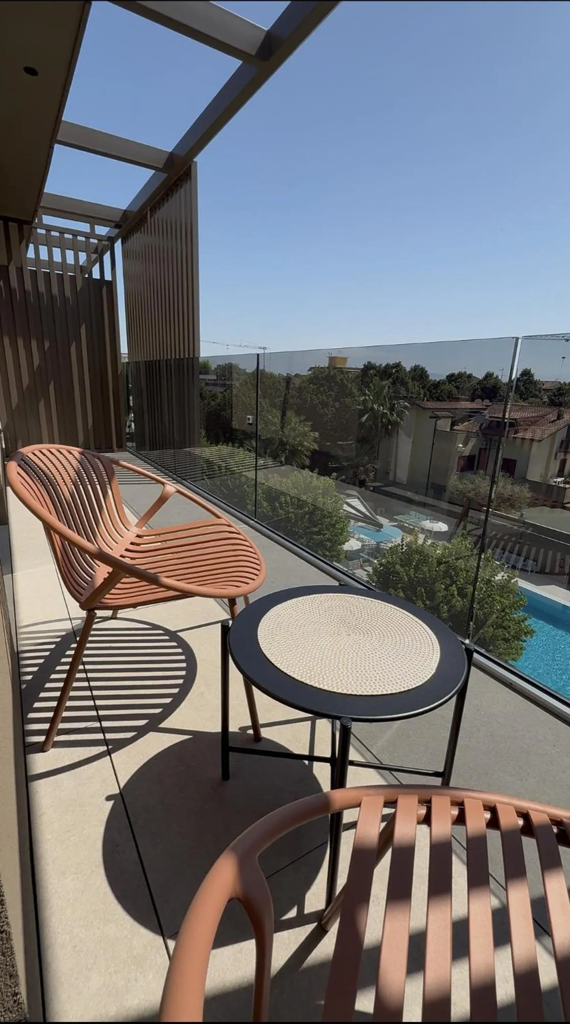 Balcony/Terrace in Hotel Paris Resort