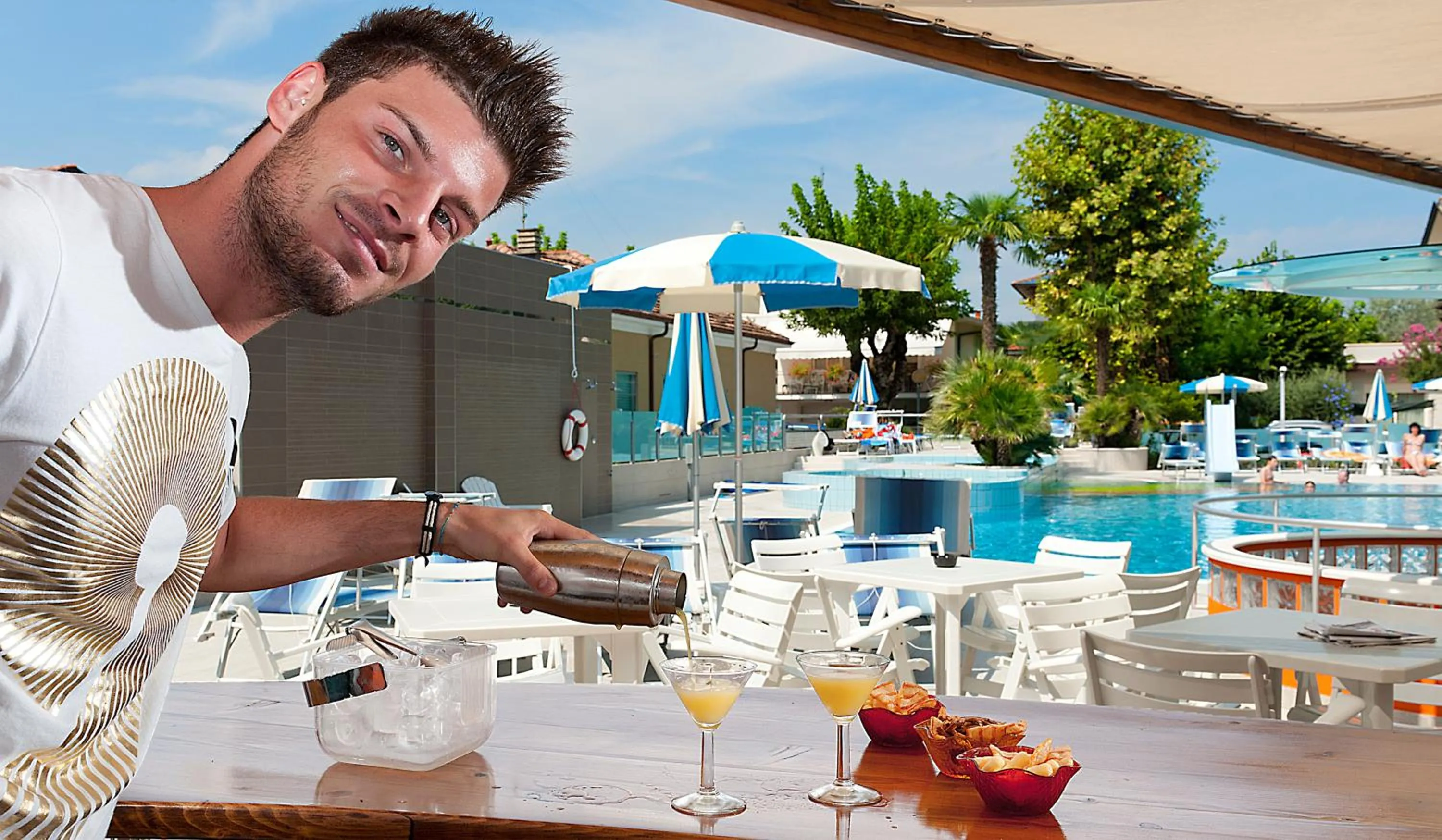 Staff in Hotel Paris Resort