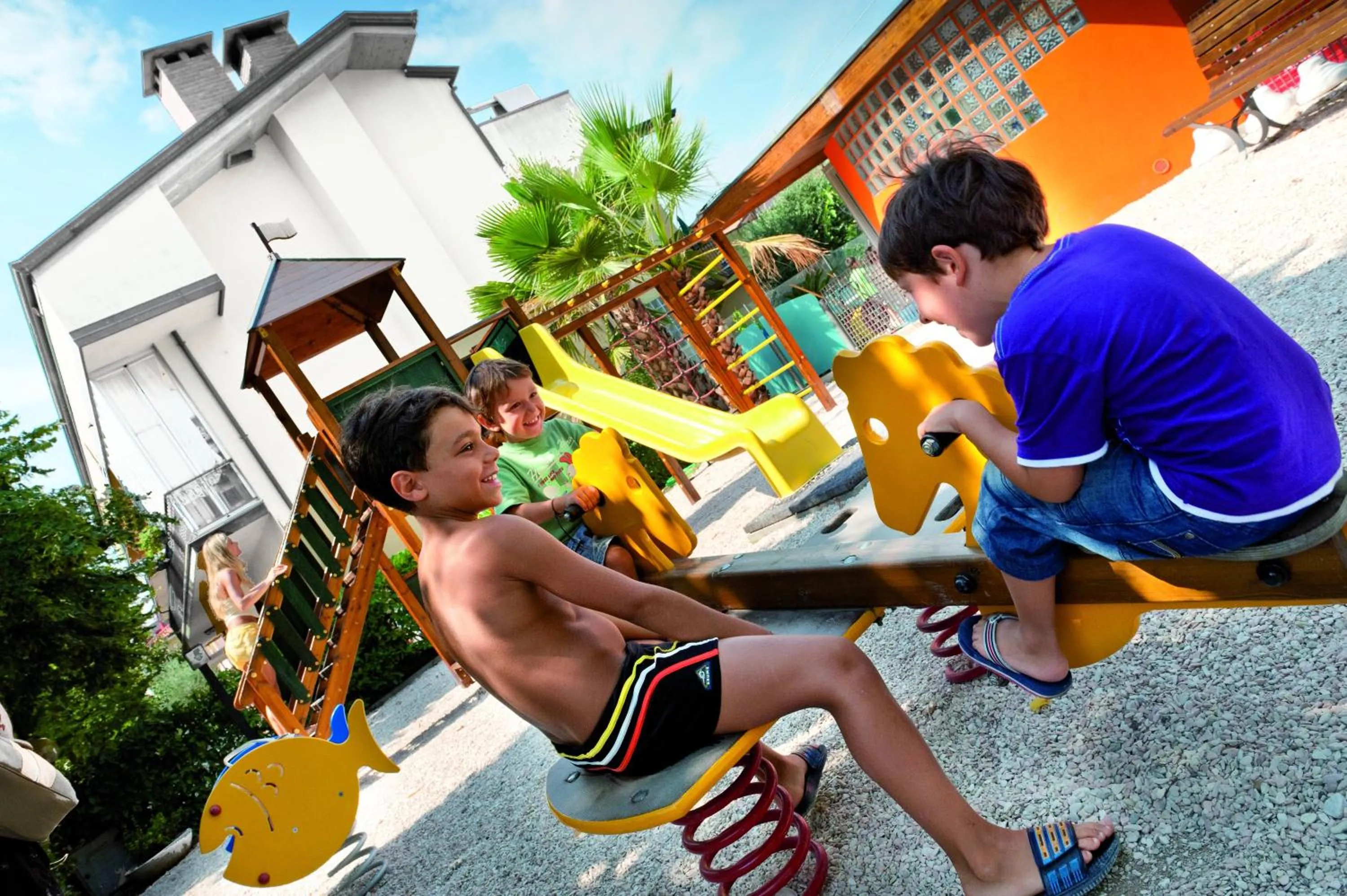 Children play ground in Hotel Paris Resort