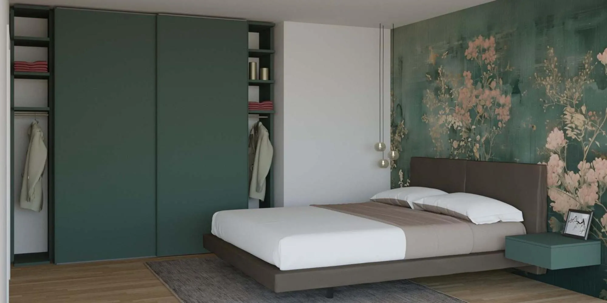 Bed in Hotel Paris Resort