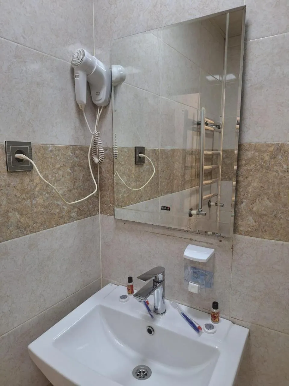 Shower in Nord West Hotel