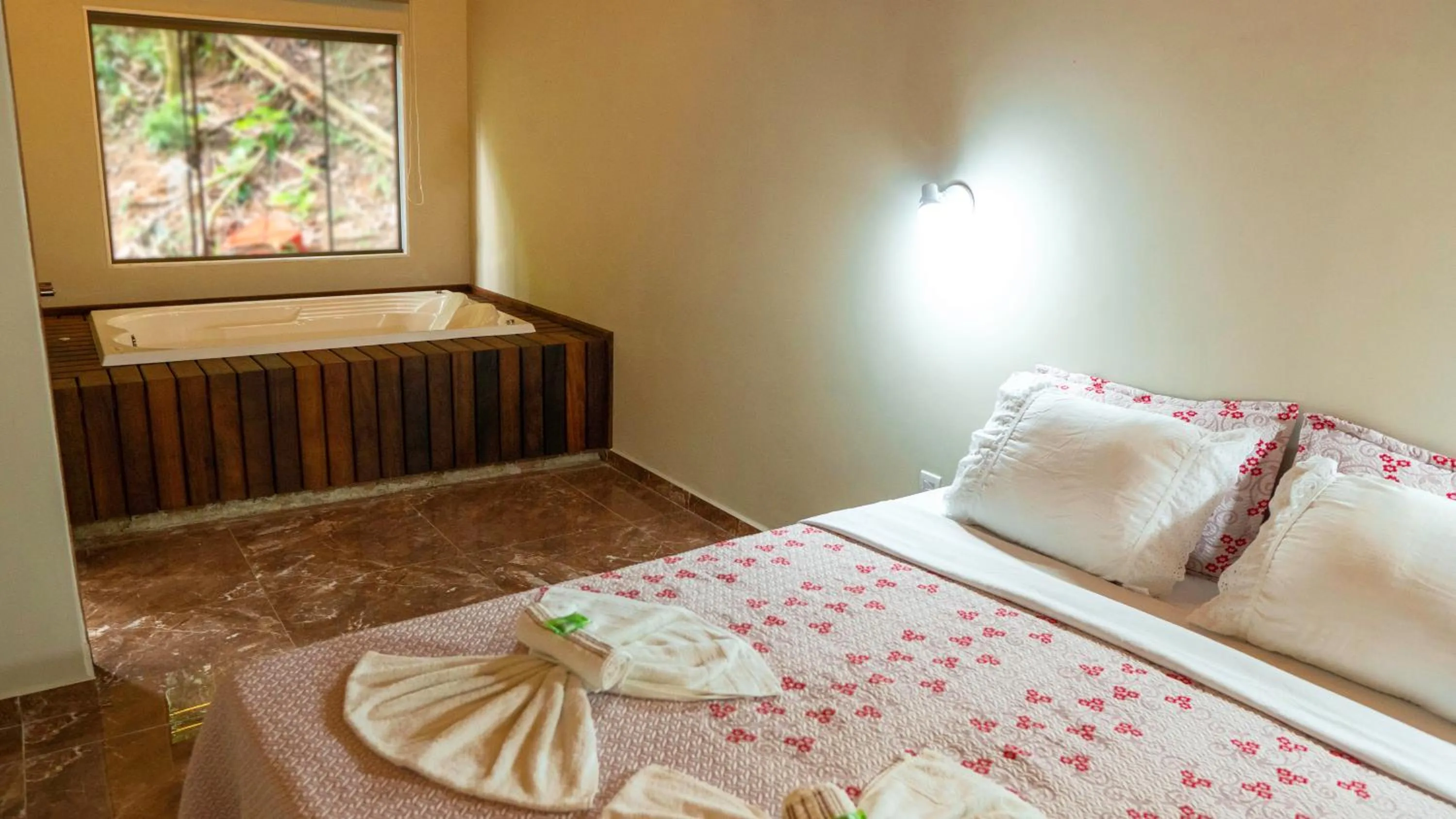 Bed in Praia da Crena