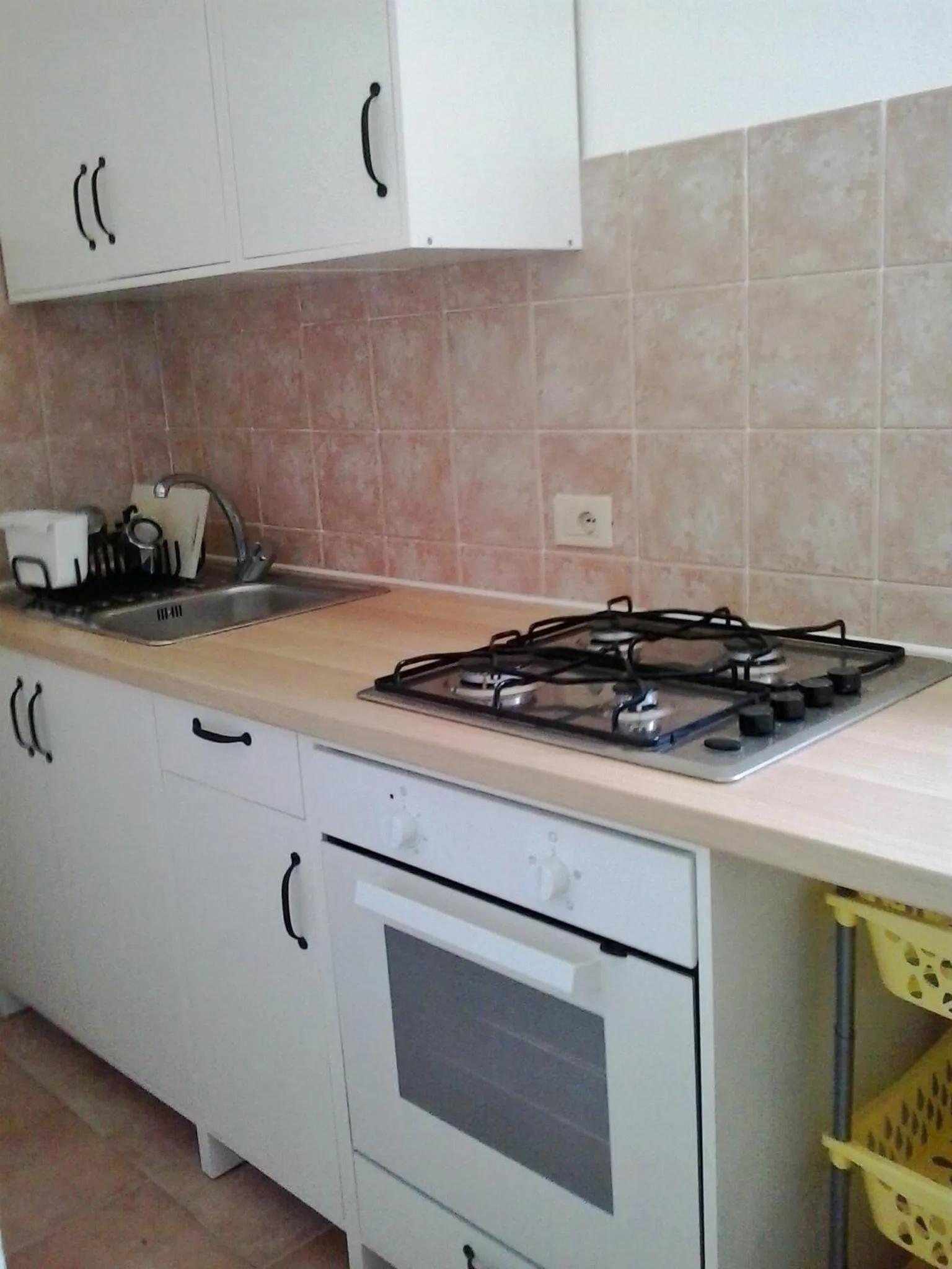 Kitchen or kitchenette in Villa Olivia Residence Ischia - Monolocali e Bilocali nel Verde con Piscine e Vista Mare