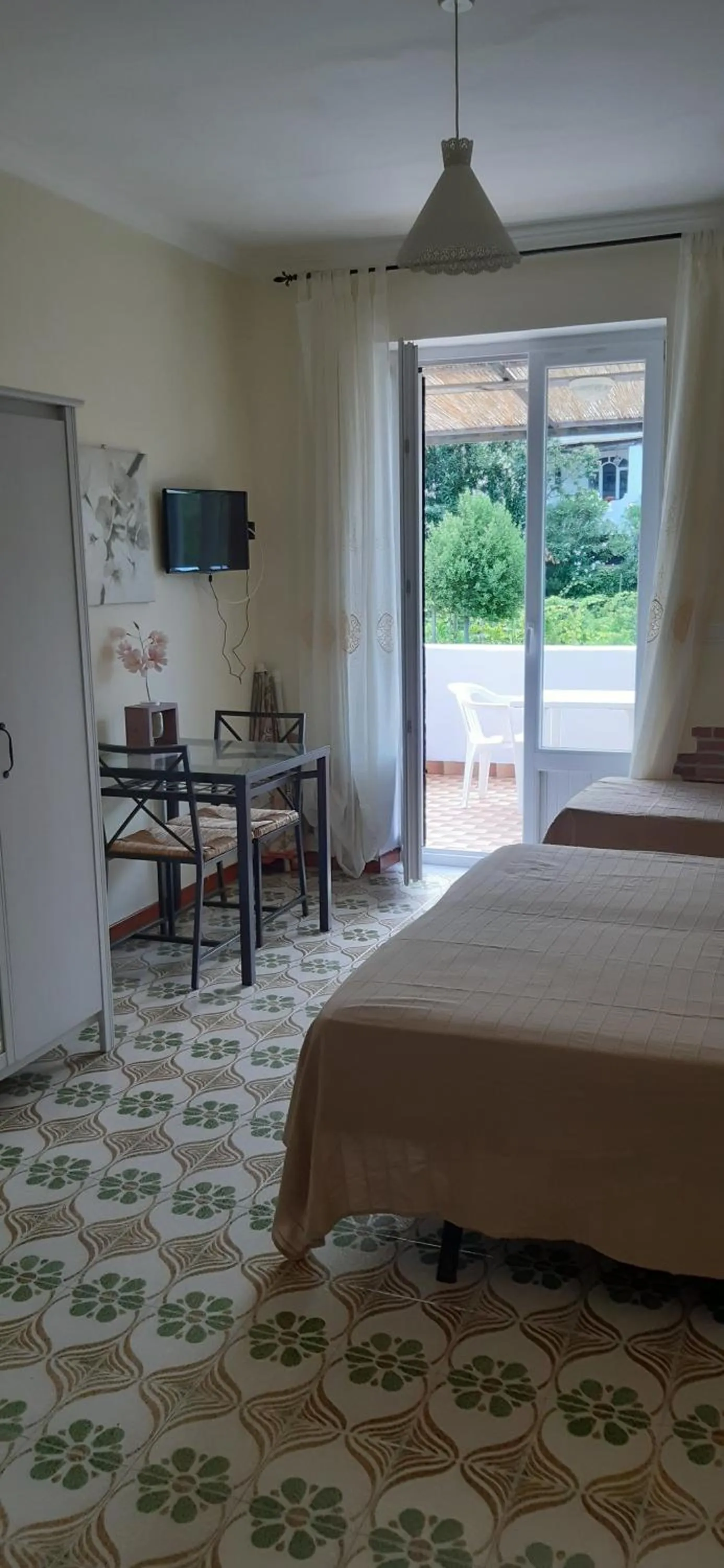 Bed in Villa Olivia Residence Ischia - Monolocali e Bilocali nel Verde con Piscine e Vista Mare