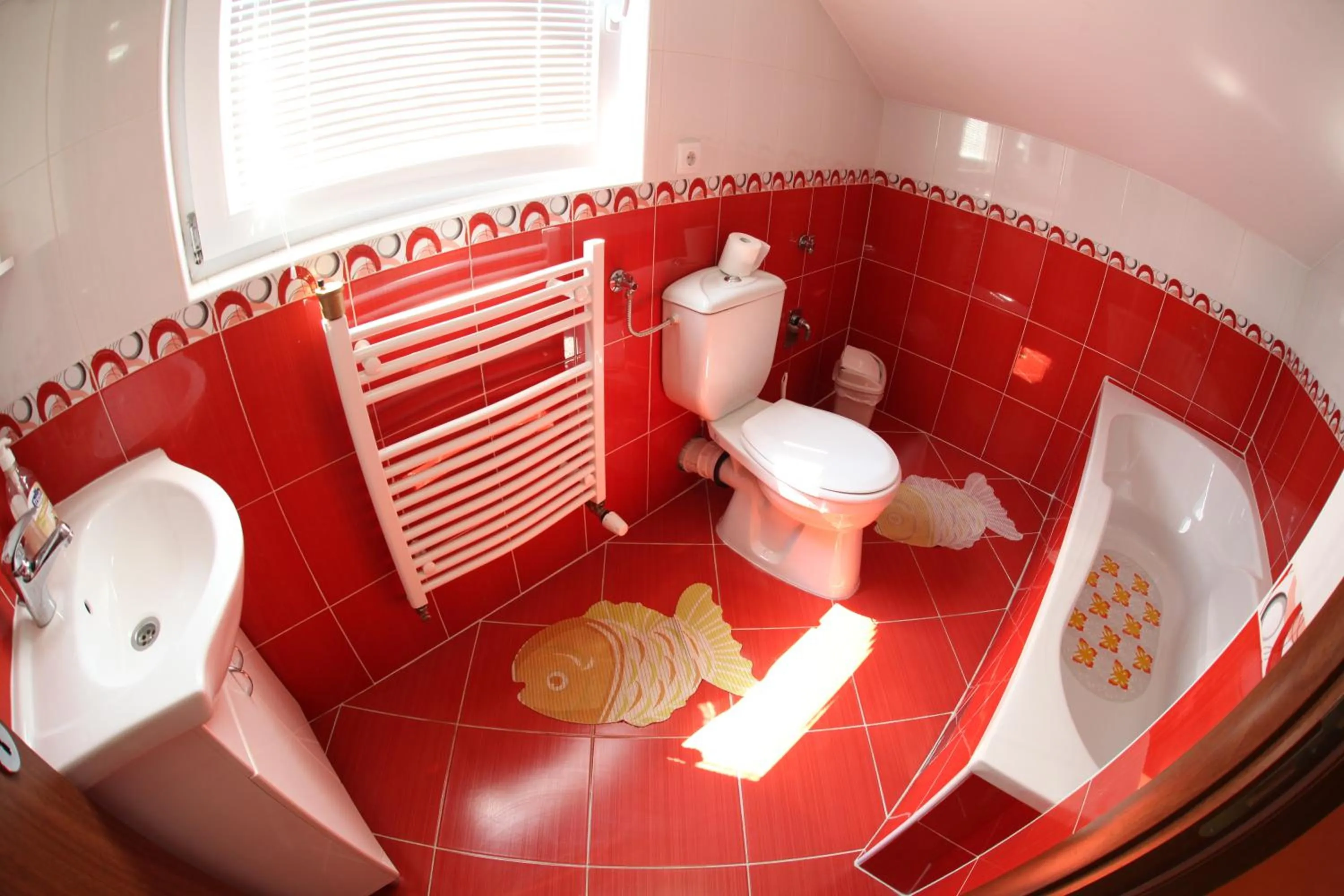 Toilet in Apartments Bella Mare Belgrade