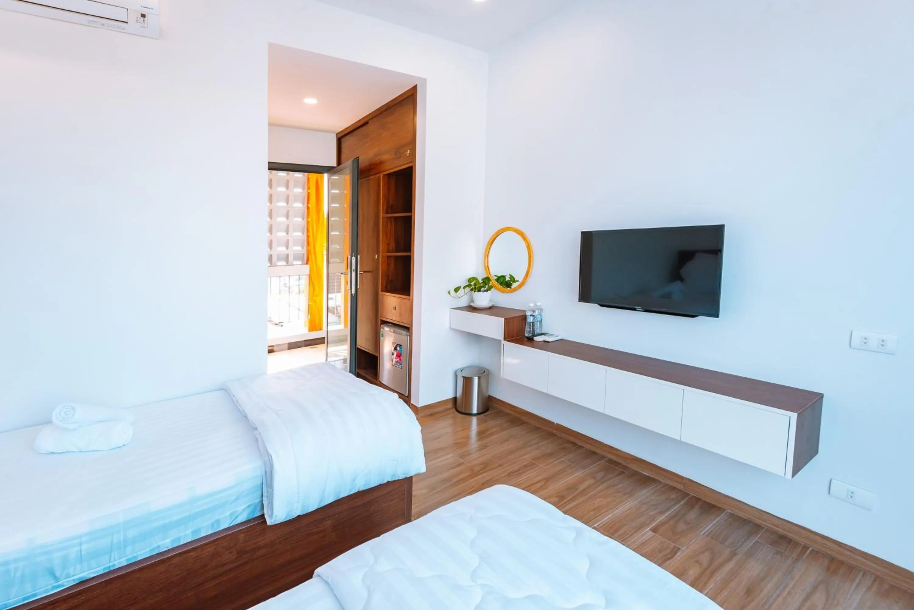 Bedroom, Bed in Nam Hội An Hotel - Near Vinpearl Nam Hội An