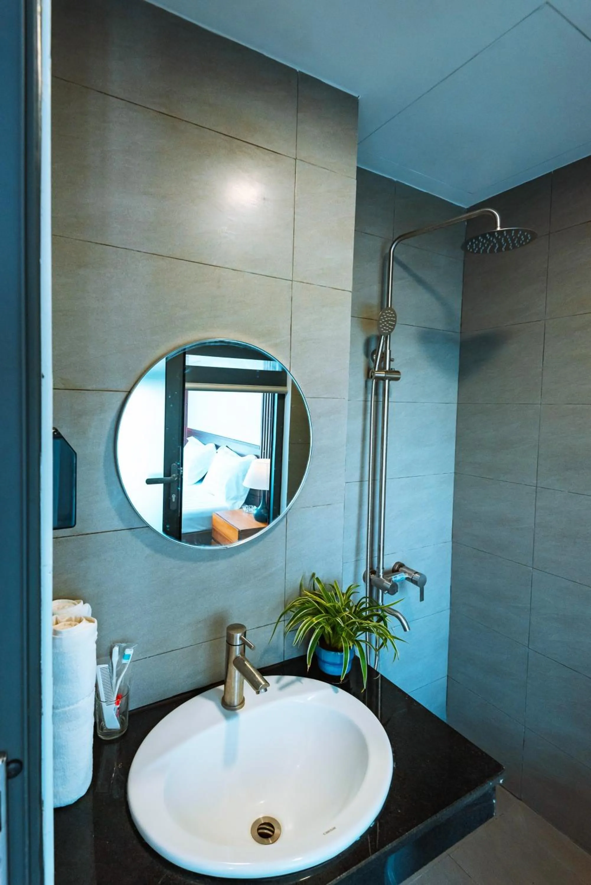 Shower in Nam Hội An Hotel - Near Vinpearl Nam Hội An