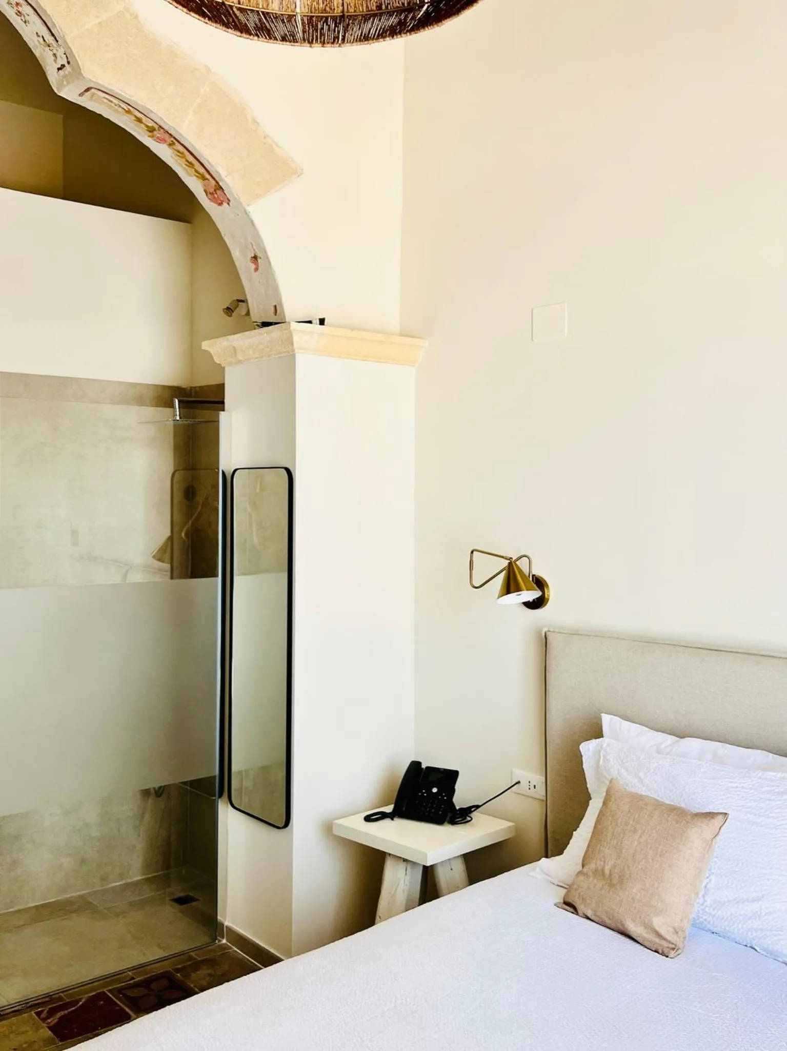 Shower, Bed in Palazzo Matà Boutique Hotel