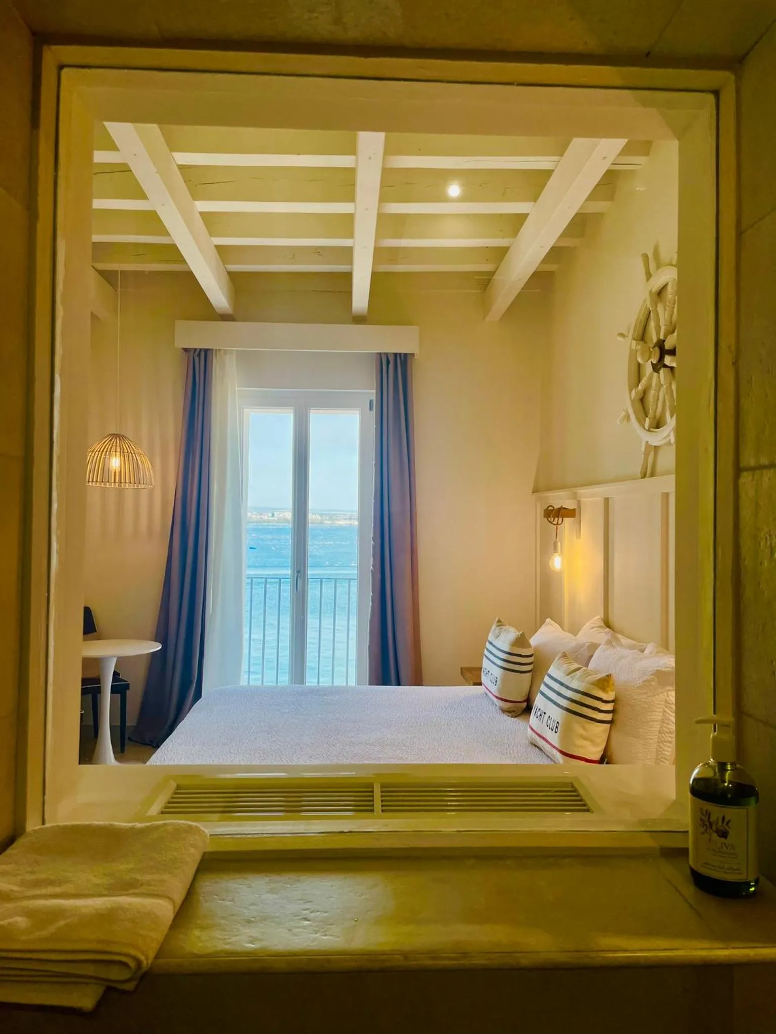 Bed in Palazzo Matà Boutique Hotel
